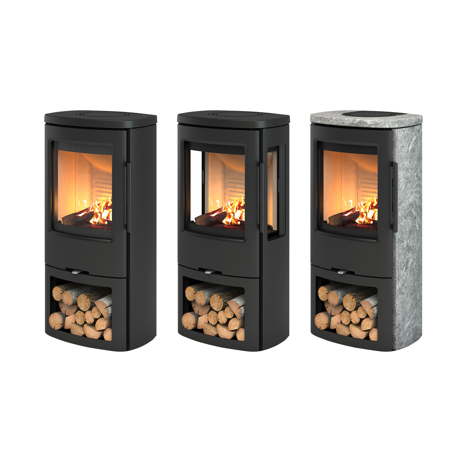 TermaTech TT44S Poêle à bois en stéatite