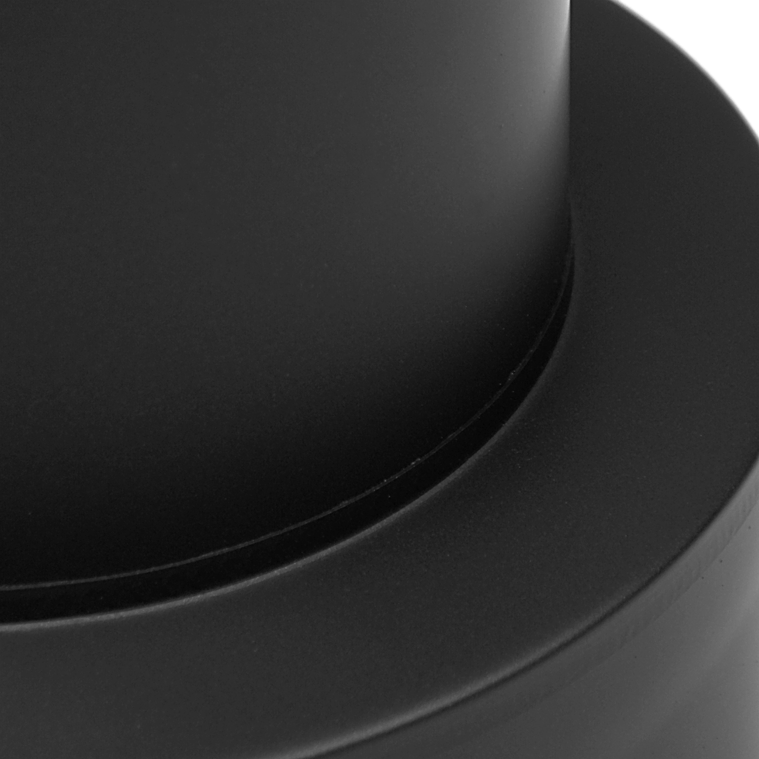 Raik Coltherm Adaptateur double paroi 150mm transition de EW à DW noir pour tuyau de fumée / conduit de fumée