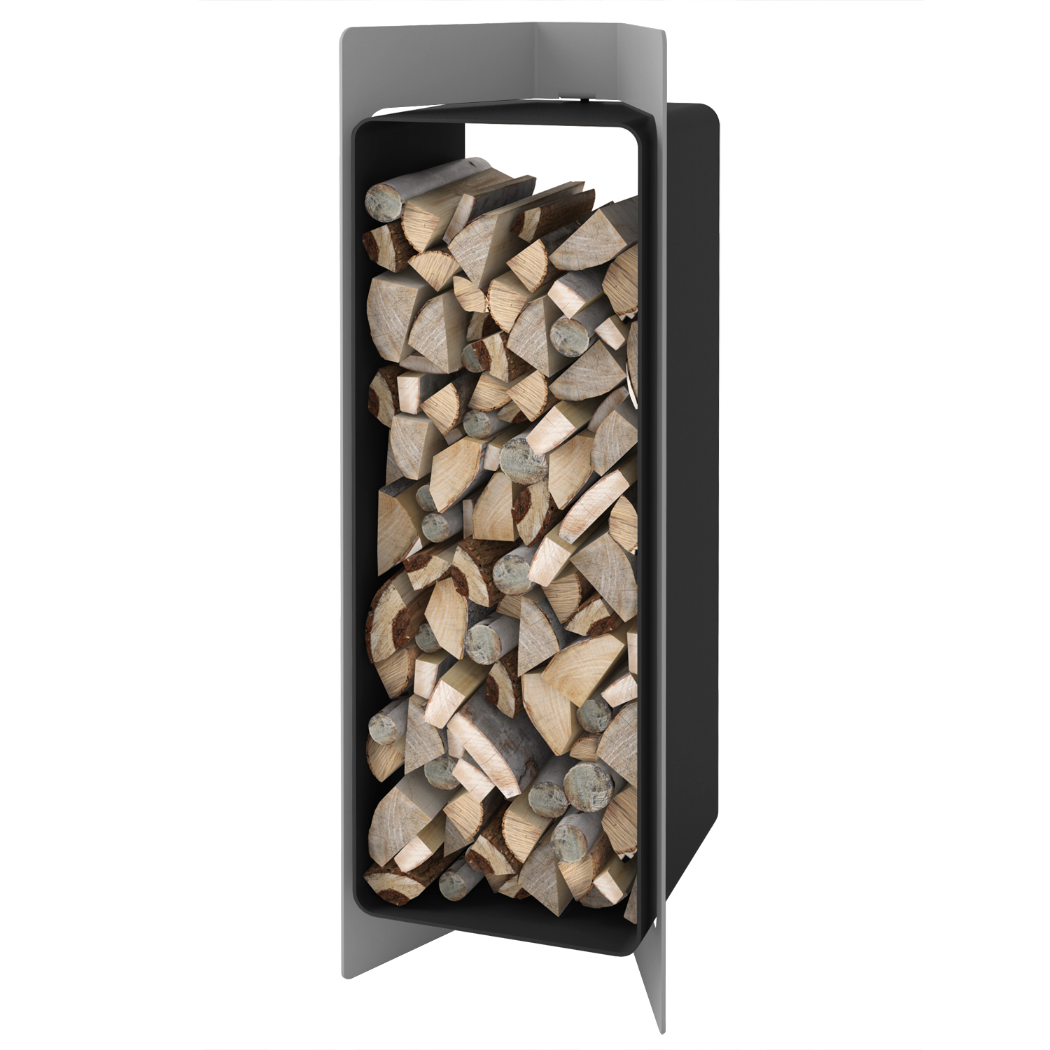 HS Flamingo Deluxe 4 Étagère en bois Gris