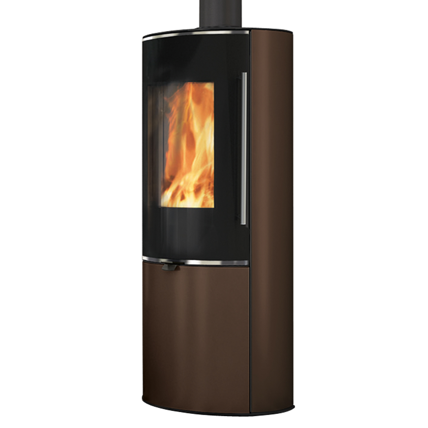 Edilkamin Tally GL EVO2 poêle à bois acier bronze