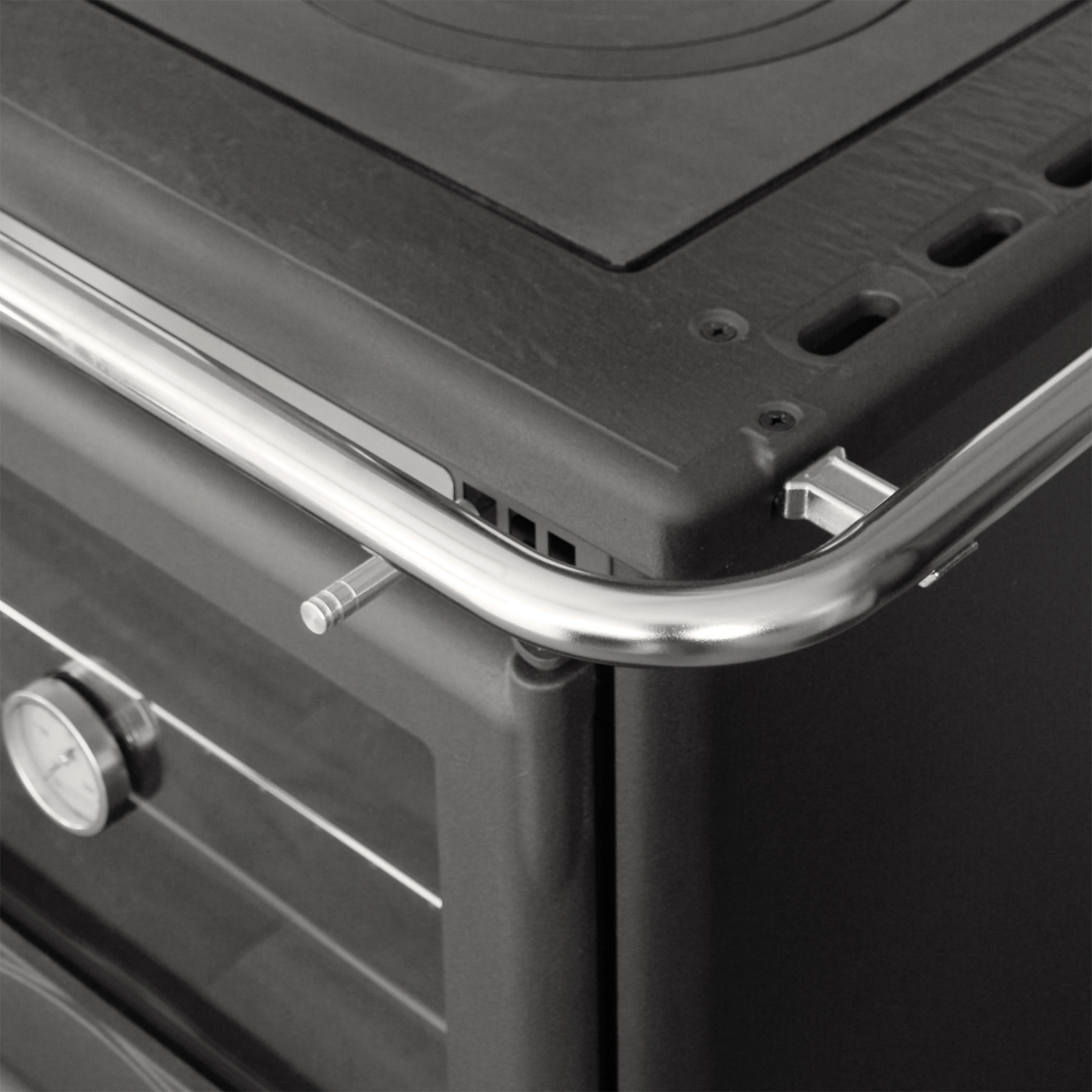 La Nordica Rosa XXL 5.0 Poêle de cuisine en acier Noir-Anthracite