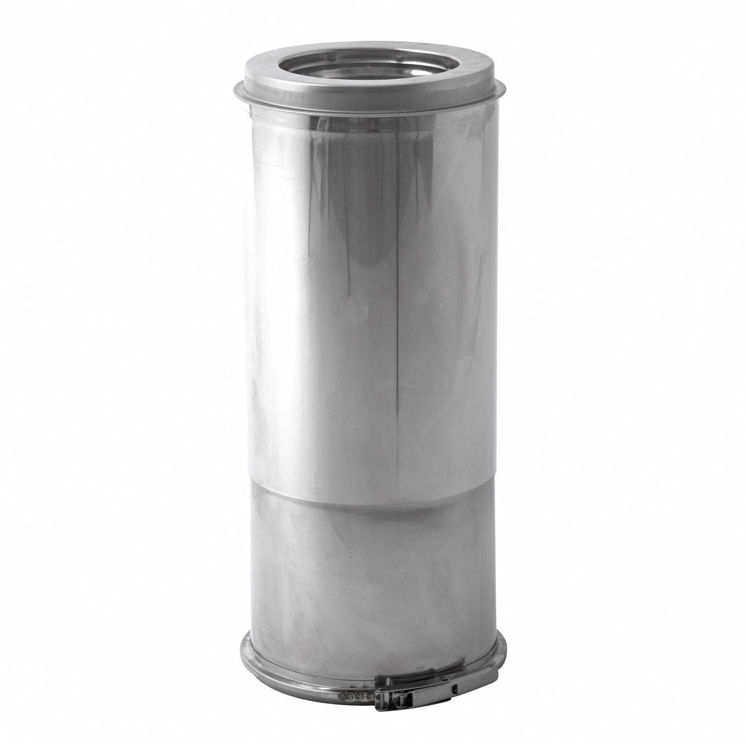 Opsinox élément télescopique pour cheminée en acier inoxydable 200mm BR