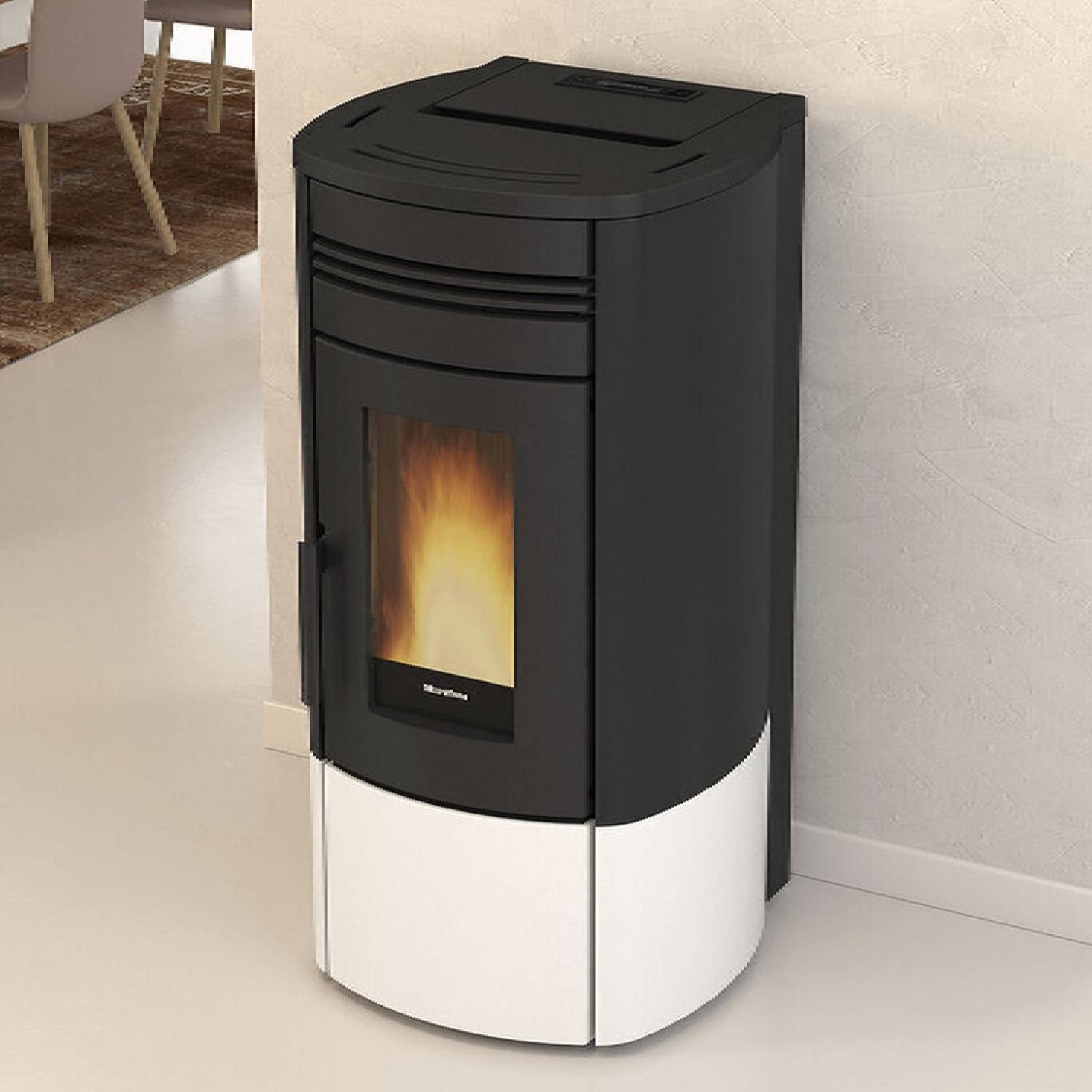 Extraflame NORIS PLUS - Blanc poêle à granulés EVOLUTION LINE