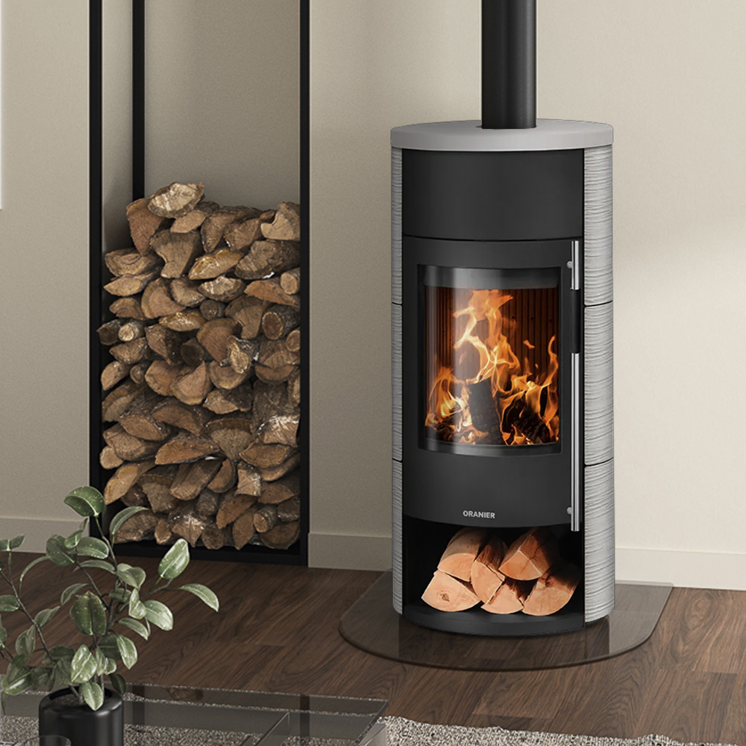 Oranier Polar Neo Aqua wasserführender Kaminofen