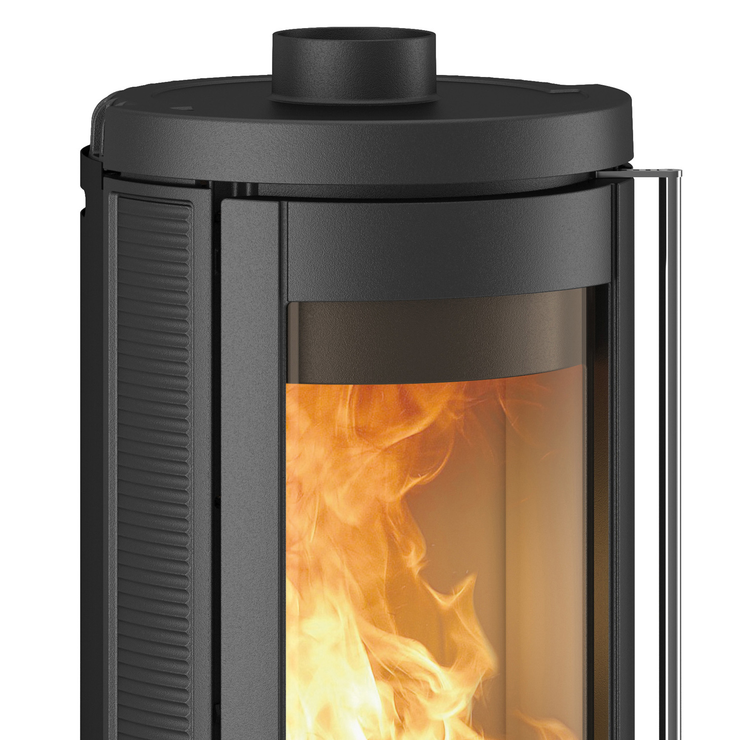 La Nordica Marlena 16 poêle à bois, incl. embout de conduite de fumée 50 cm