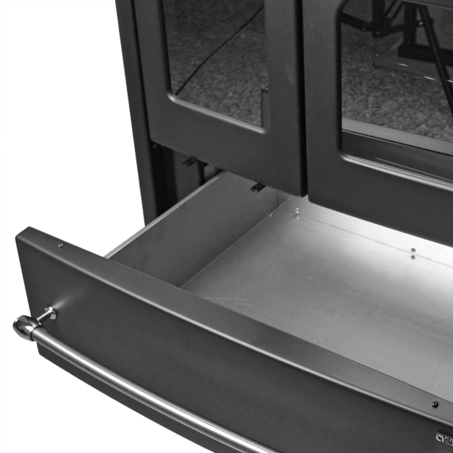 La Nordica Sovrana Easy Evo 2.0 Cuisinière en acier noir