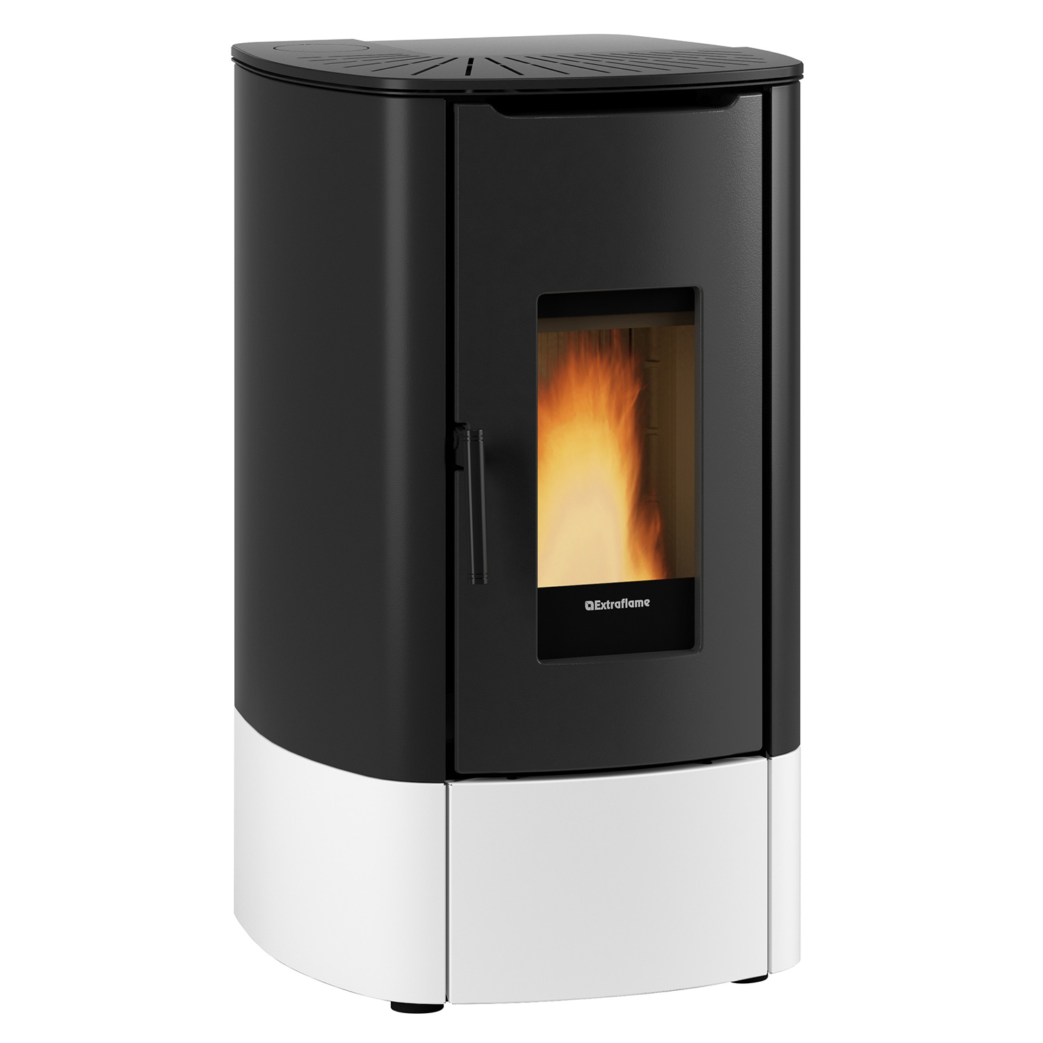 Extraflame Evolution Line Angy poêle à granulés acier blanc