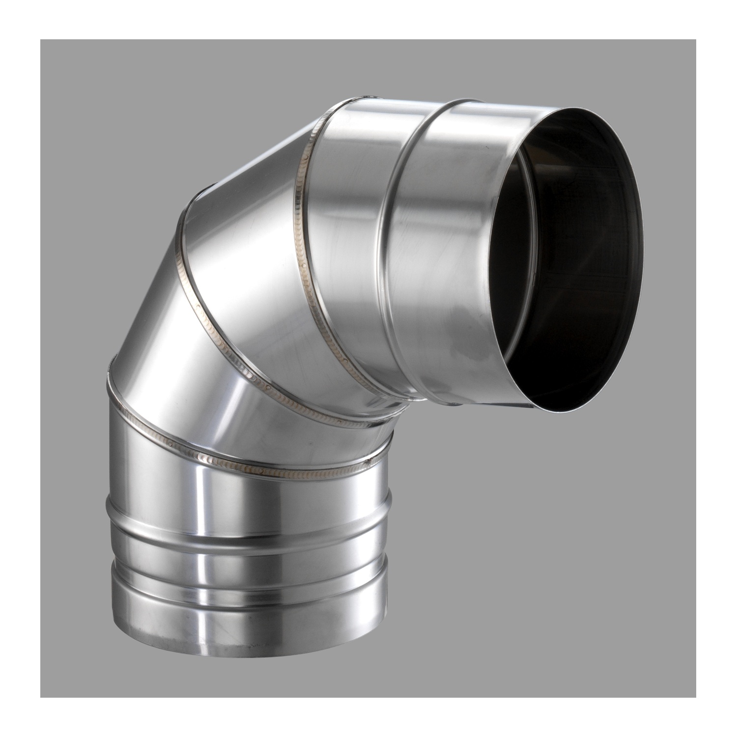 Schiedel PRIMA PLUS coude 87° Ø180 mm simple paroi mat