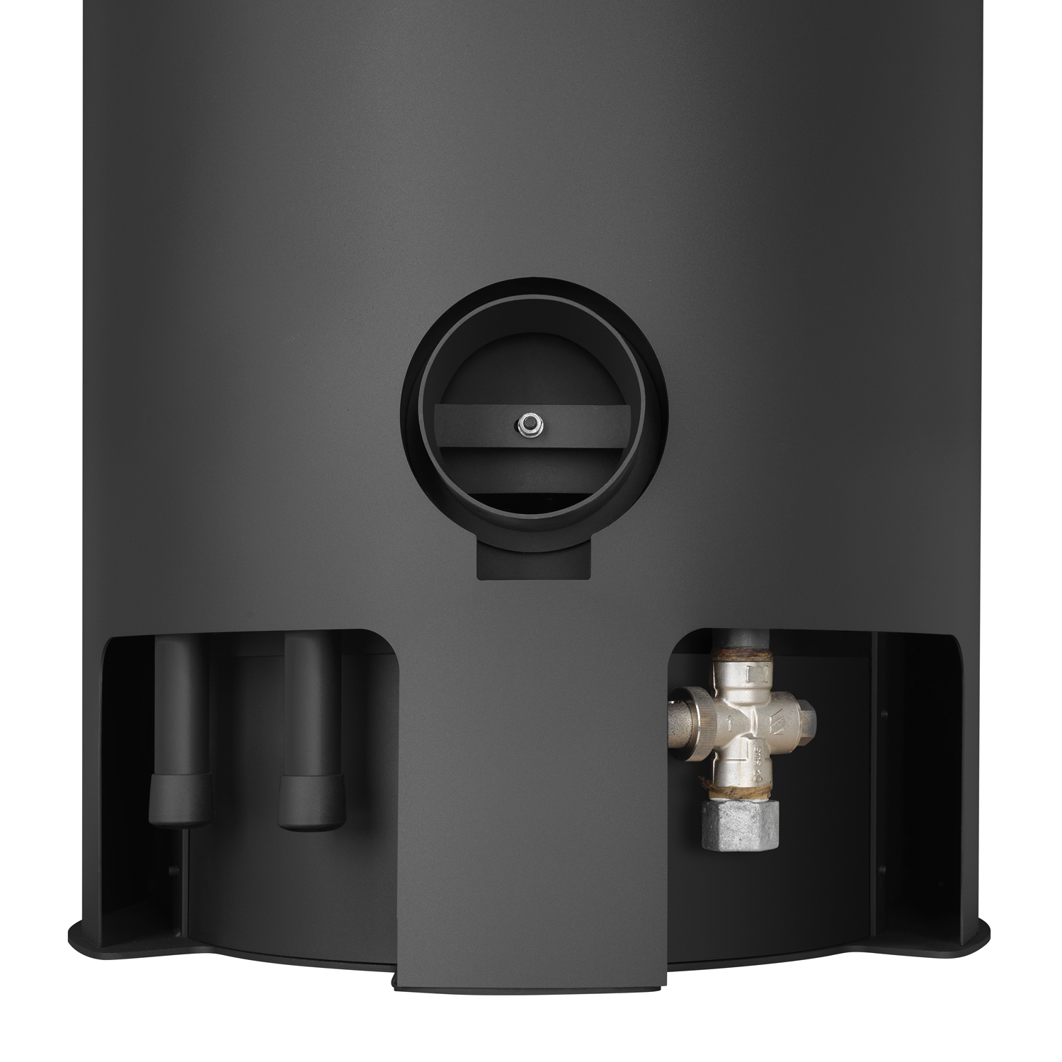 Justus Faro Aqua 2.0 Poêle à bois avec circulation d'eau Acier Noir