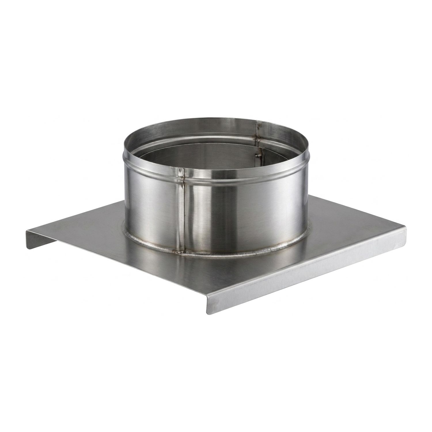 Schiedel Plaque de base avec écoulement en bas pour ICS Ø 130 mm