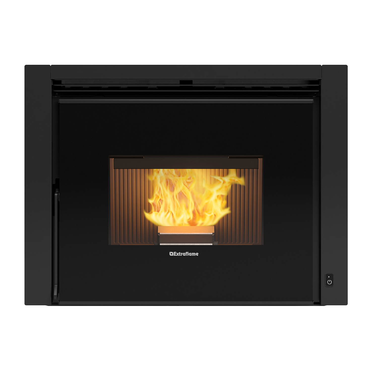 Extraflame Comfort P70 Air Plus insert à granulés acier noir