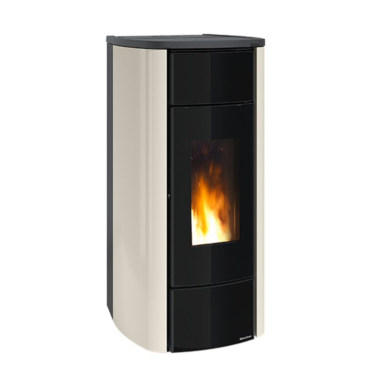 Extraflame Miriana Idro H23 Poêle à pellets noir – hydraulique 25,8 kW