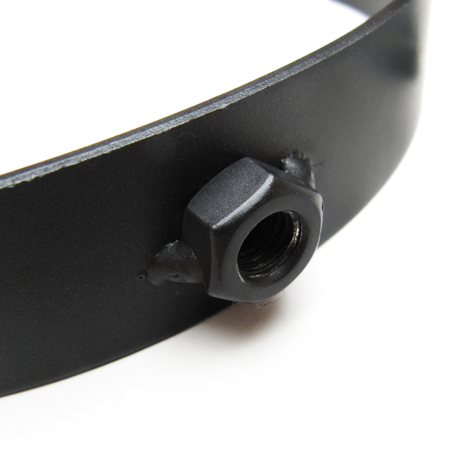 Raik Basic collier de serrage 120mm noir pour tuyau de fumée / conduit de fumée Raik Basic collier de serrage 120mm noir pour tuyau de fumée / conduit de fumée