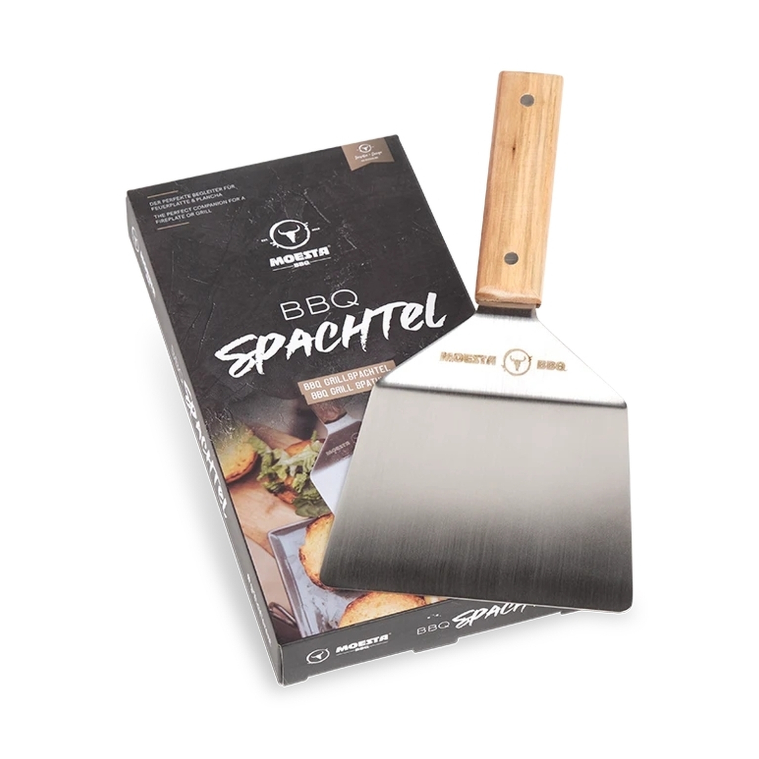 Moesta BBQ spatule pour plaques de cuisson / disque BBQ
