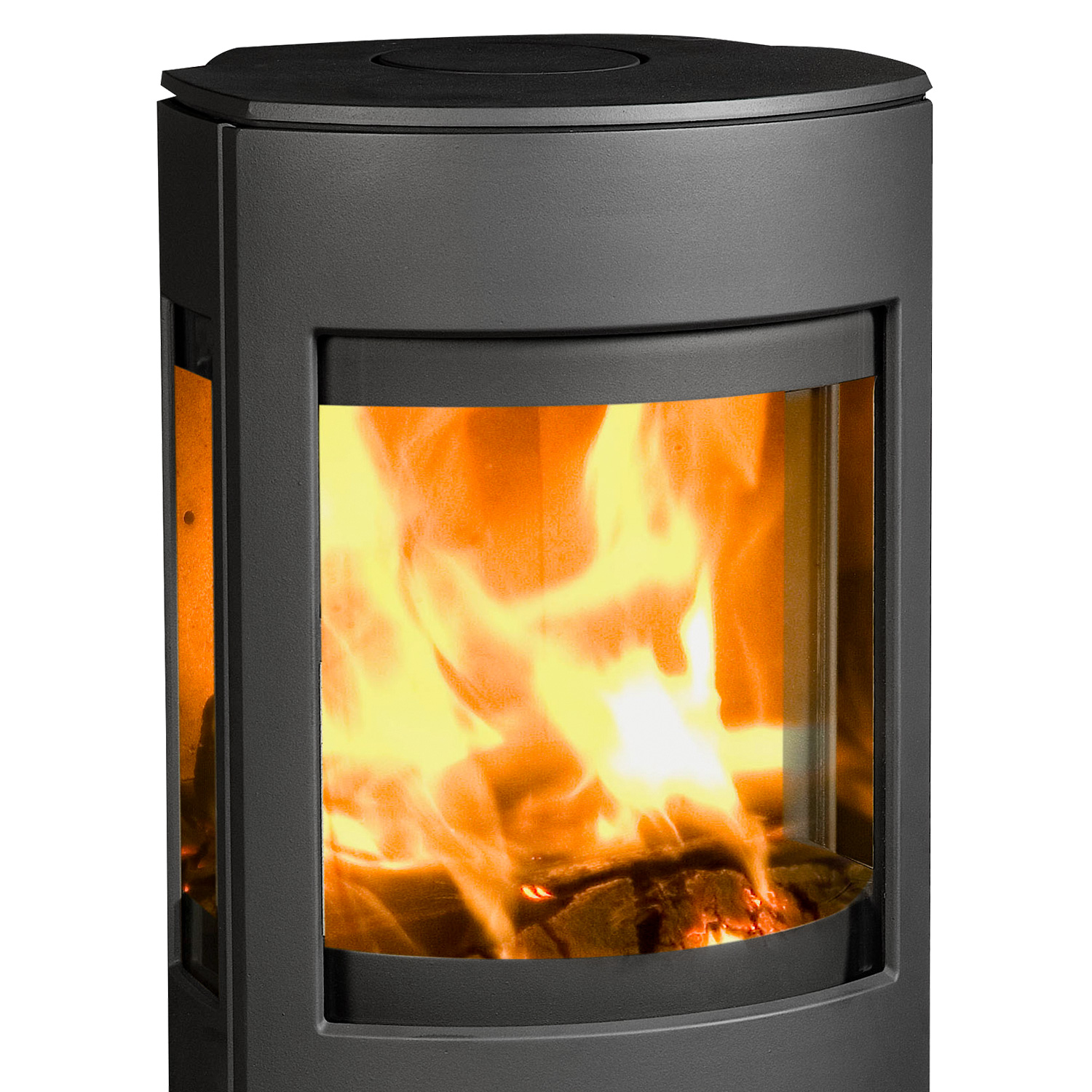 Dovre Astro 4CB/P poêle à bois acier noir construction 2