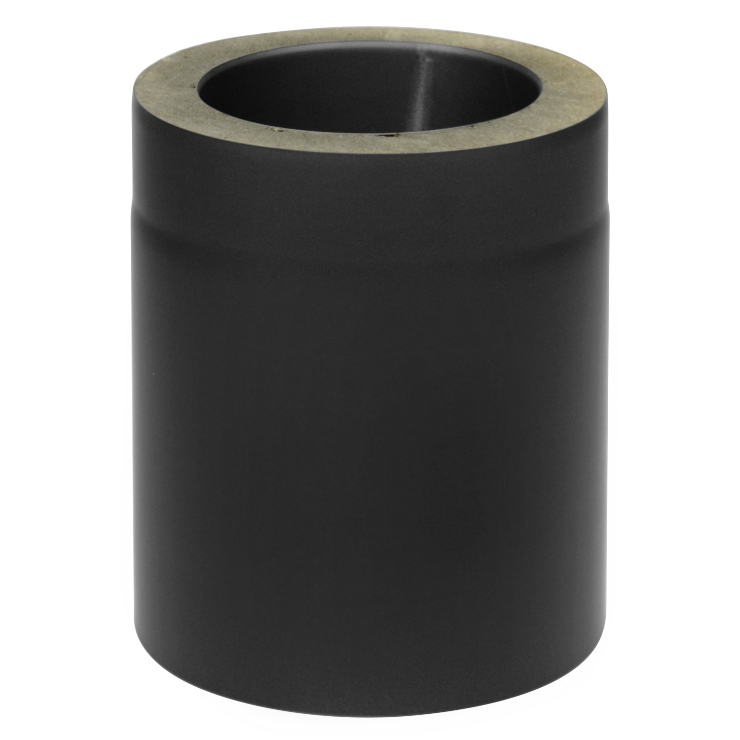 Raik Coltherm élément de longueur 150mm noir double paroi L: 250mm pour tuyau de fumée / conduit de fumée