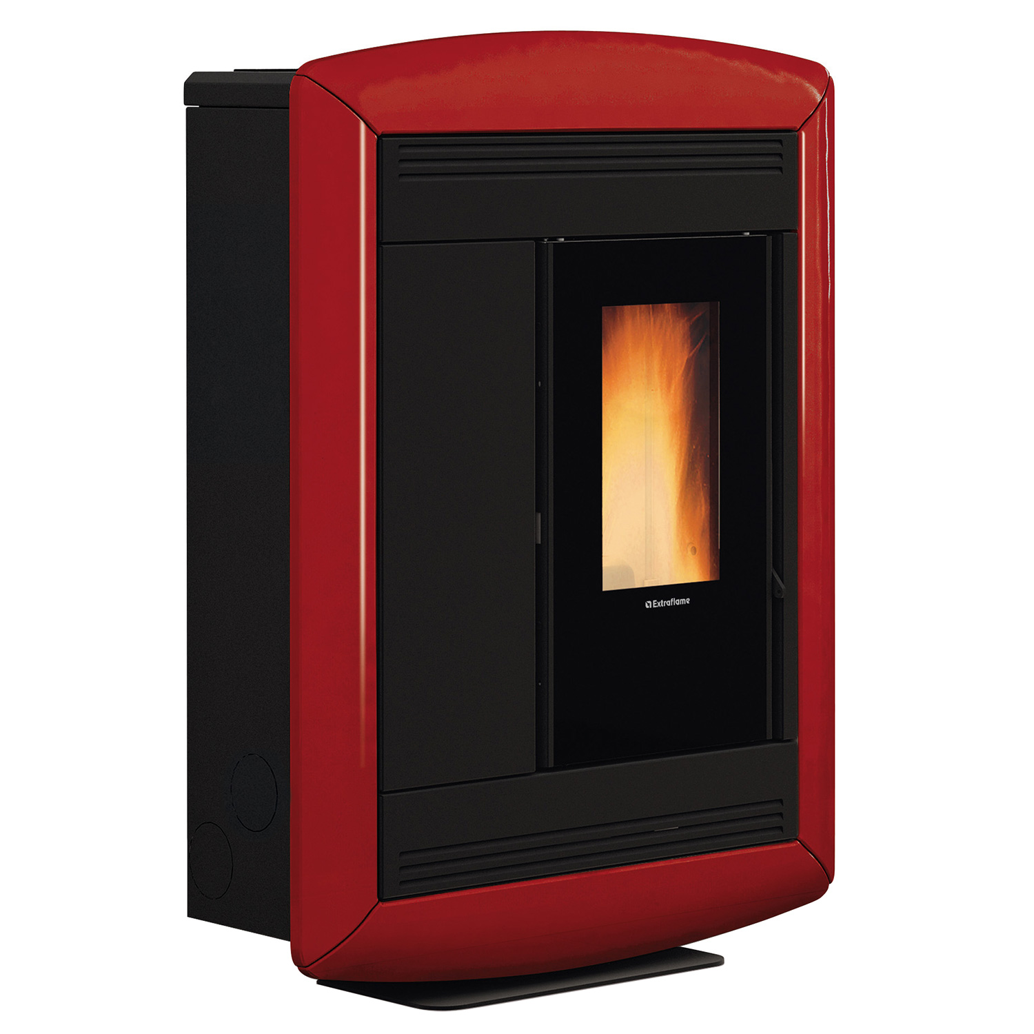 Extraflame Souvenir Lux EVO poêle à granulés Majolika Bordeaux
