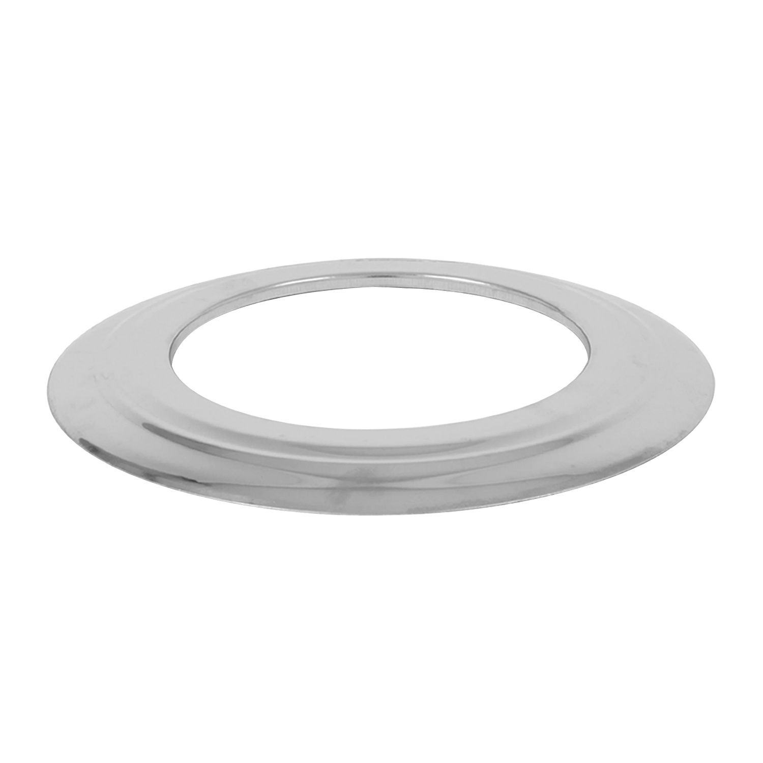 Lewo conduit de cheminée en acier inoxydable 200mm rosace murale R