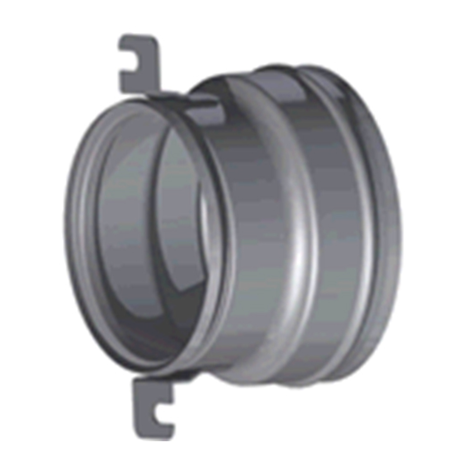 Schiedel adaptateur modérateur de tirage Ø130 mm pour PRIMA PLUS té pour raccord Ø150 mm simple paroi mat
