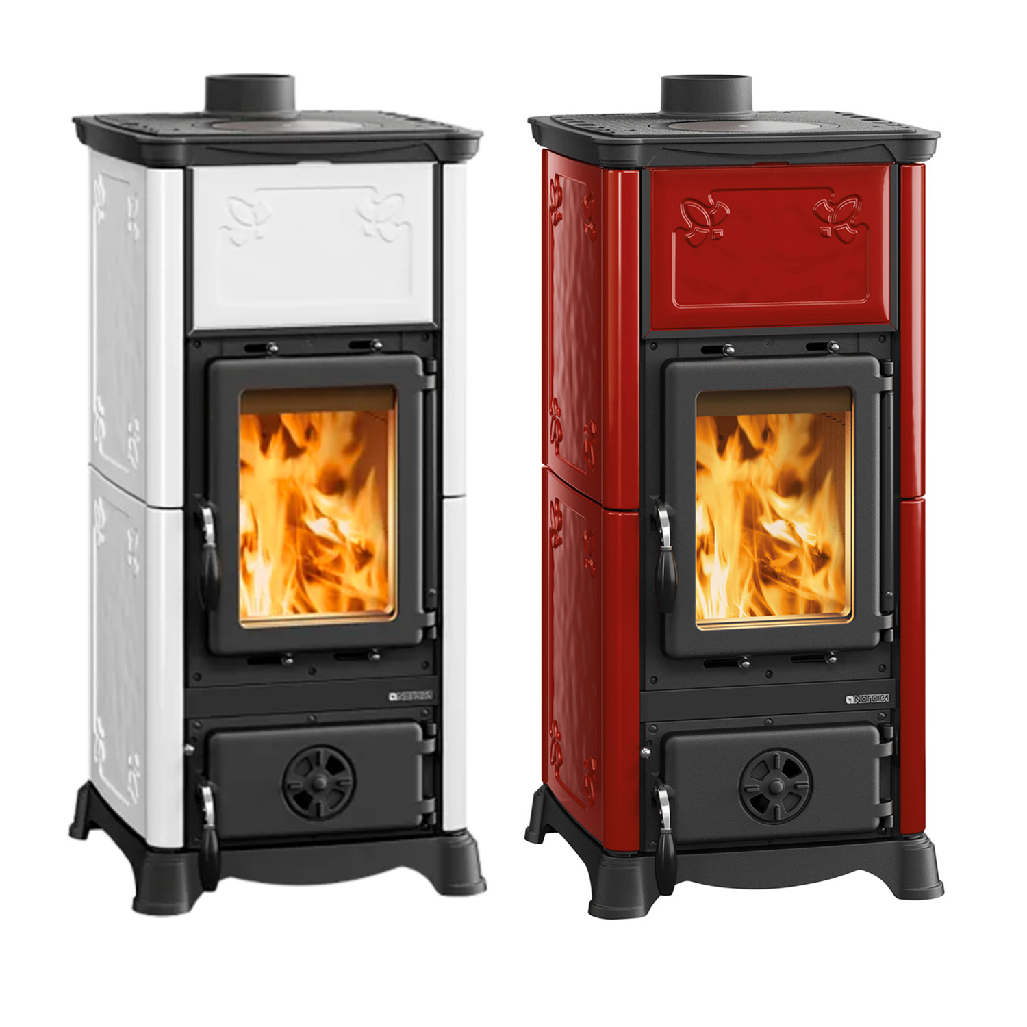 La Nordica Emiliana 16 poêle à bois Bianco Infinity