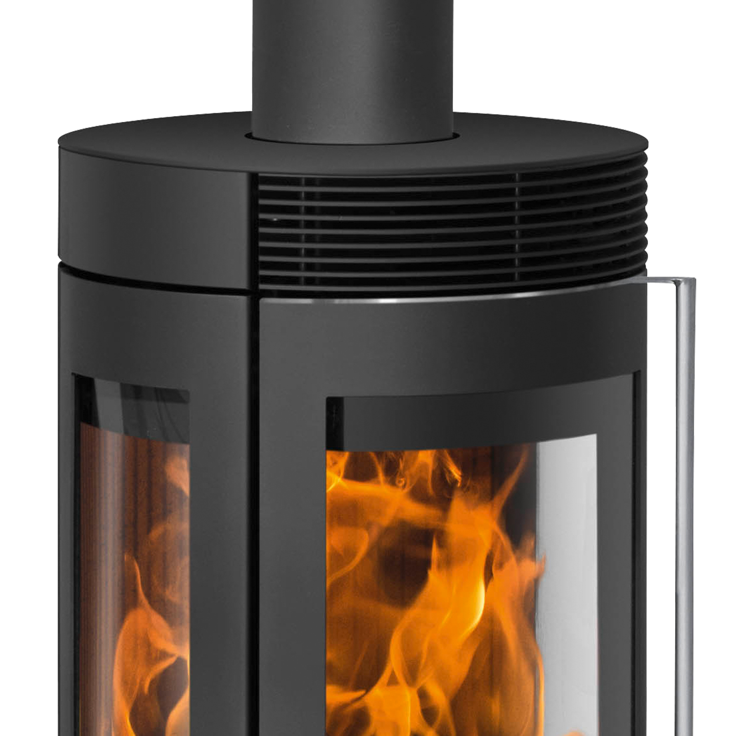 Poêle à bois Oranier Rota TRE 2.0 Acier Noir