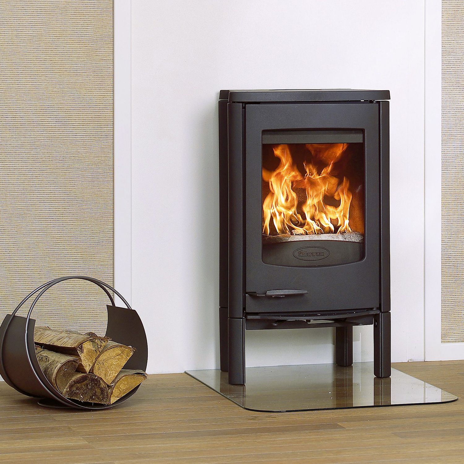 Dovre Astro 2/L Poêle à bois en acier noir, modèle 2