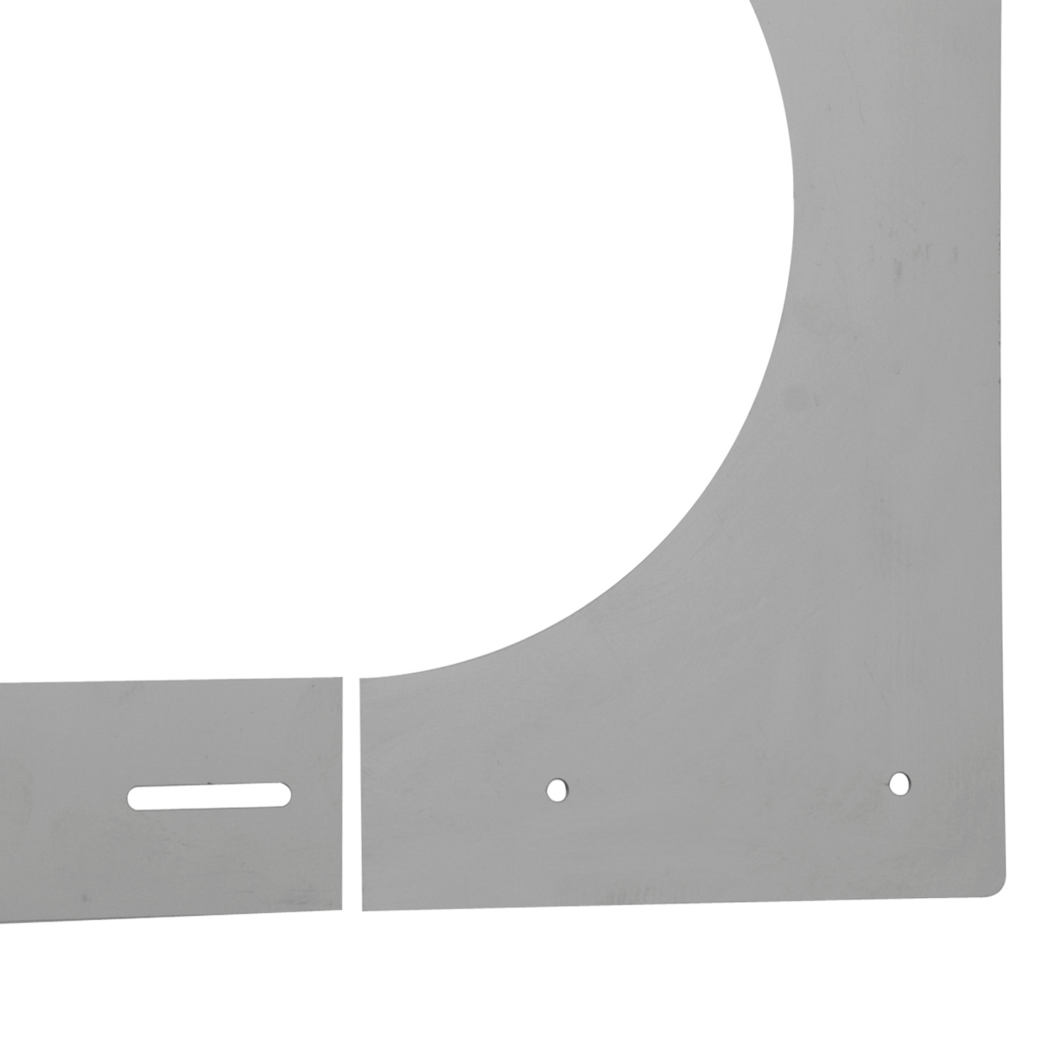 Opsinox cheminée en acier inoxydable 250mm rosace de toit pour montage intérieur PLP 0-45°