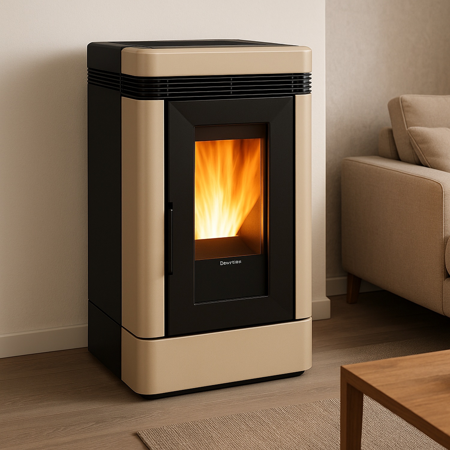 Extraflame LUCIA.16 - Taupe poêle à granulés