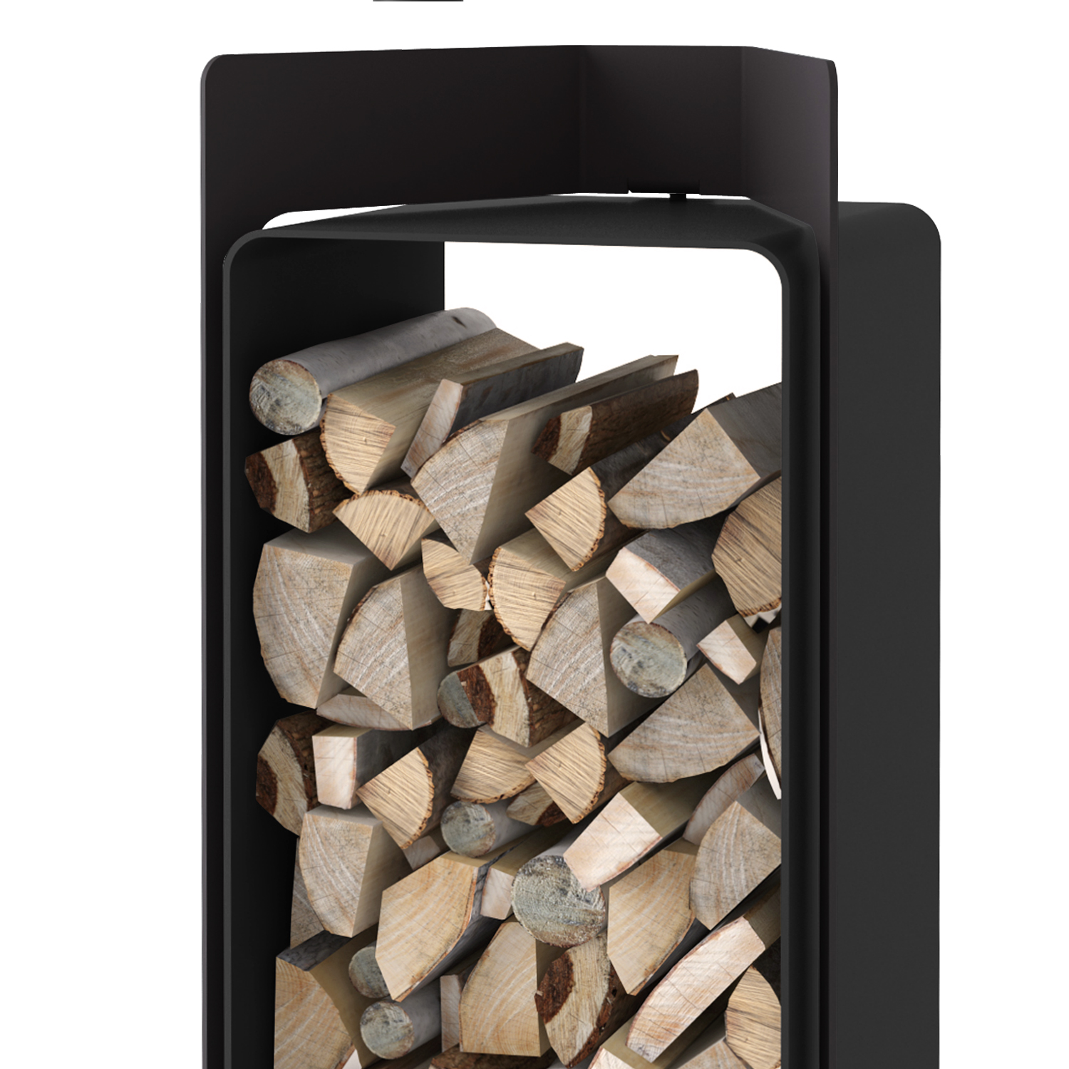 HS Flamingo Deluxe 4 Étagère en bois Noir