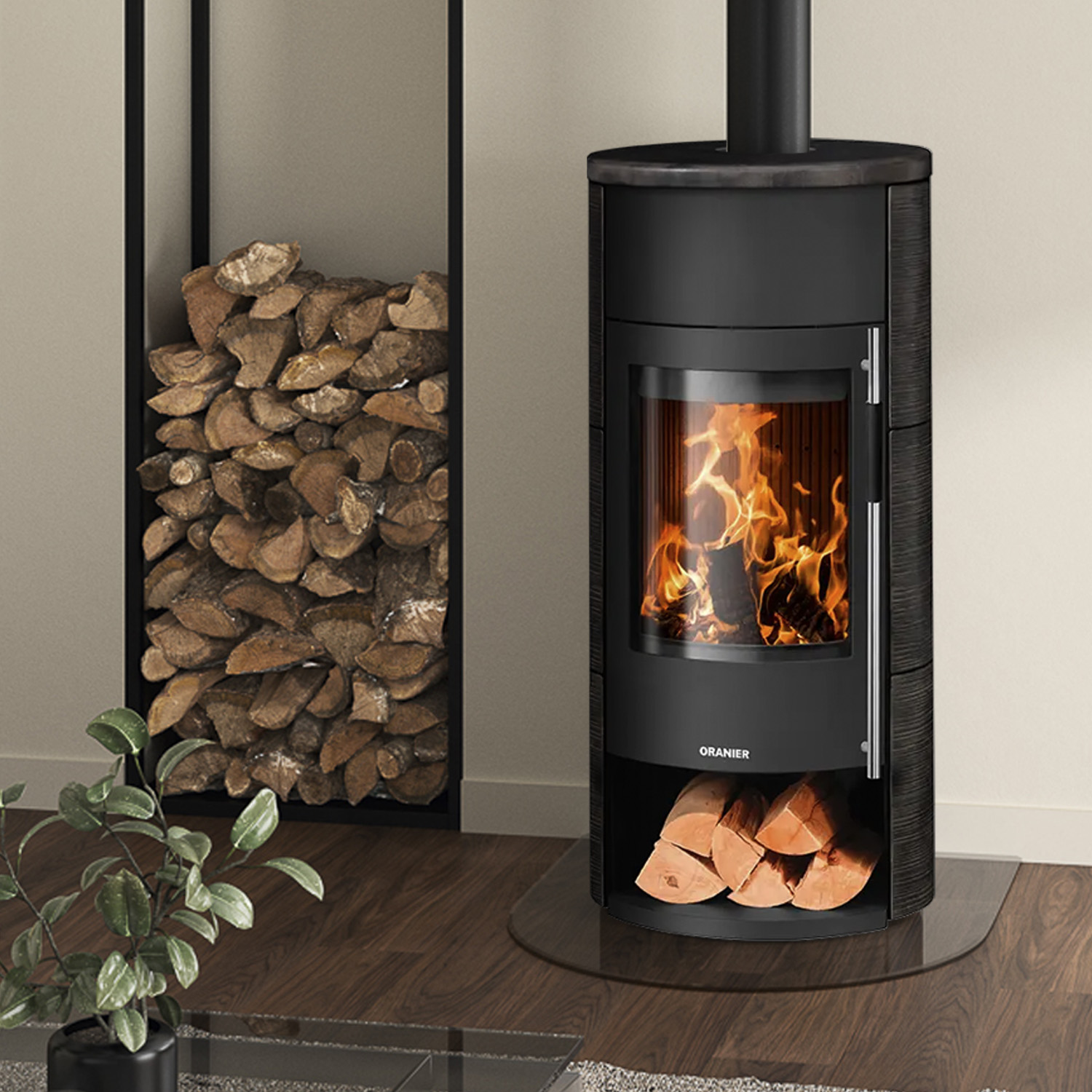 Oranier Polar Neo Aqua wasserführender Kaminofen