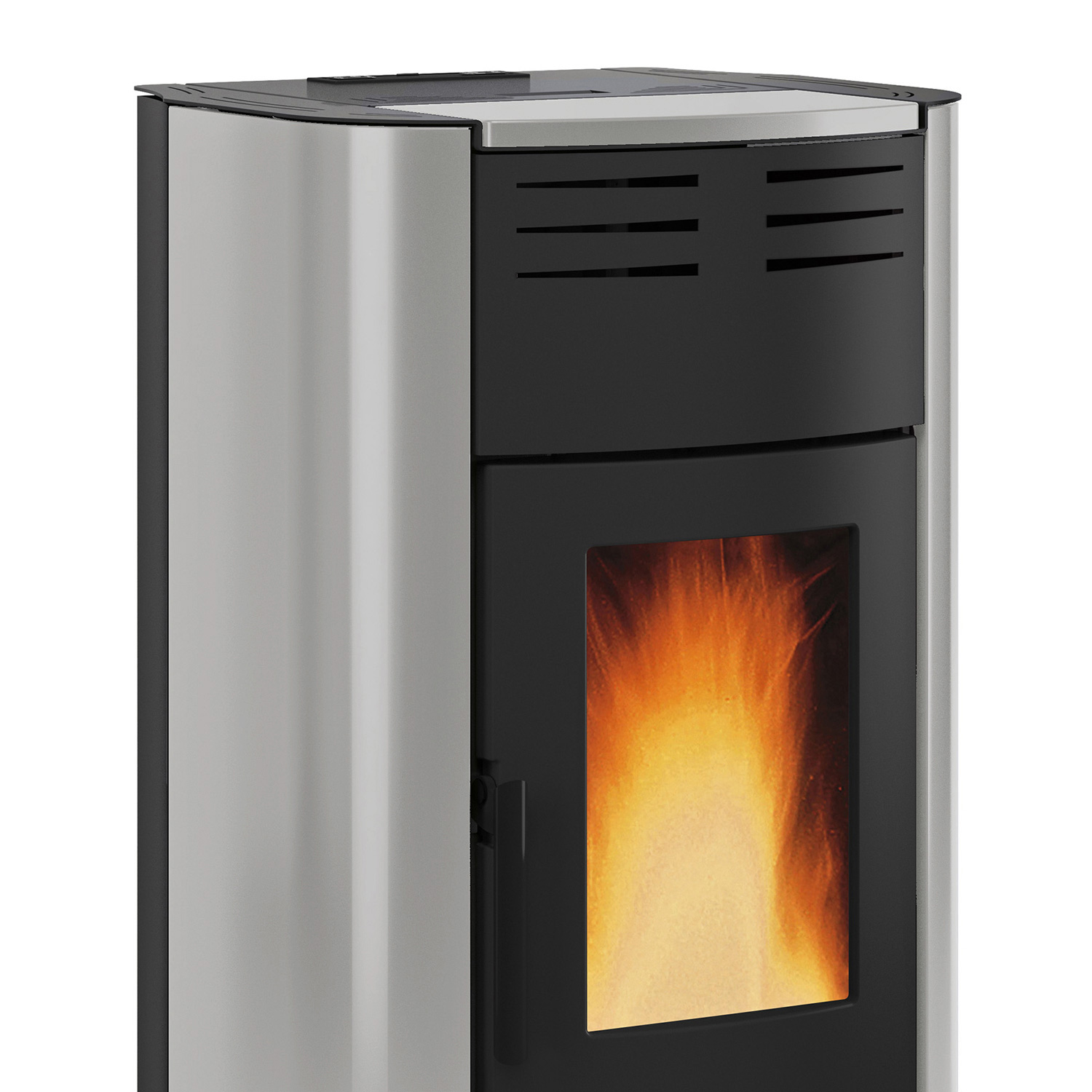 Extraflame Raffaella Idro H18 Poêle à granulés hydraulique Acier Gris clair
