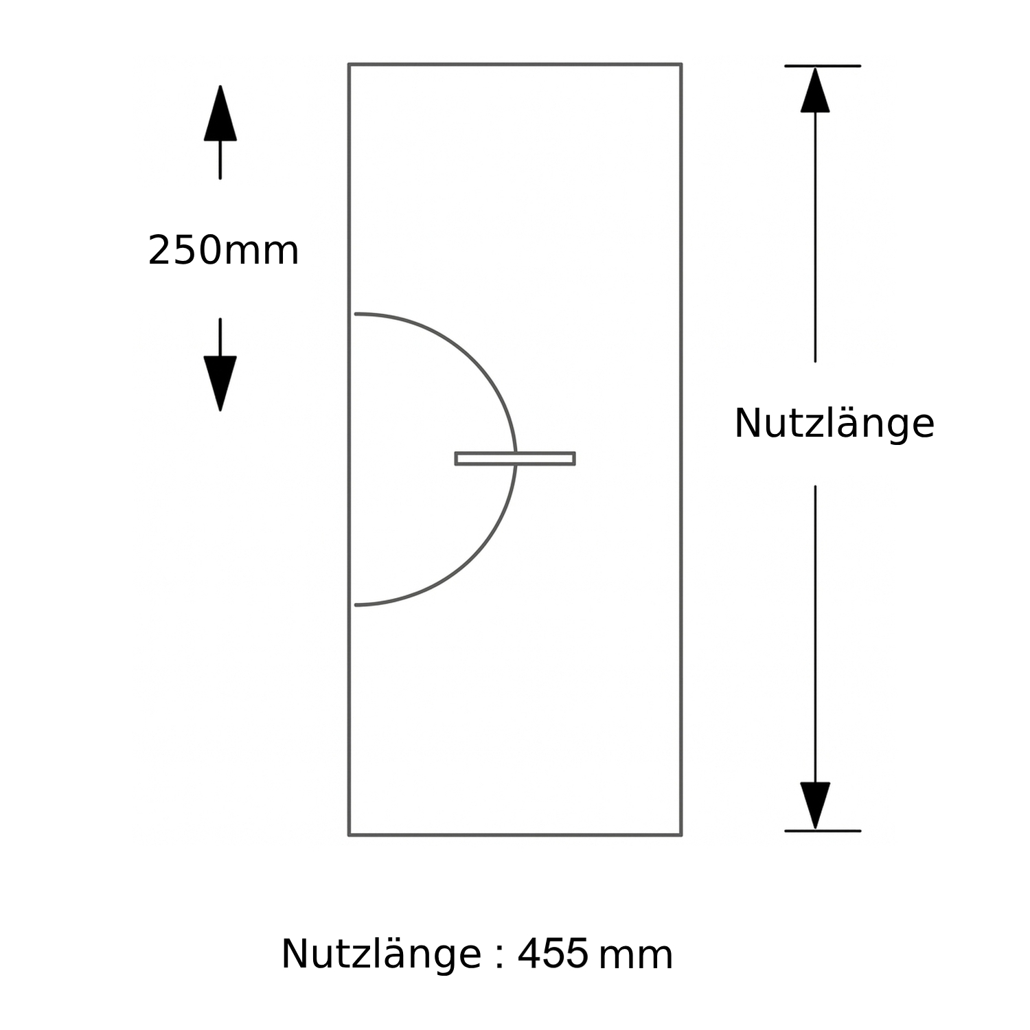 Schiedel ICS élément de tuyau 500 mm Ø130 avec ouverture de nettoyage plat double paroi brillant