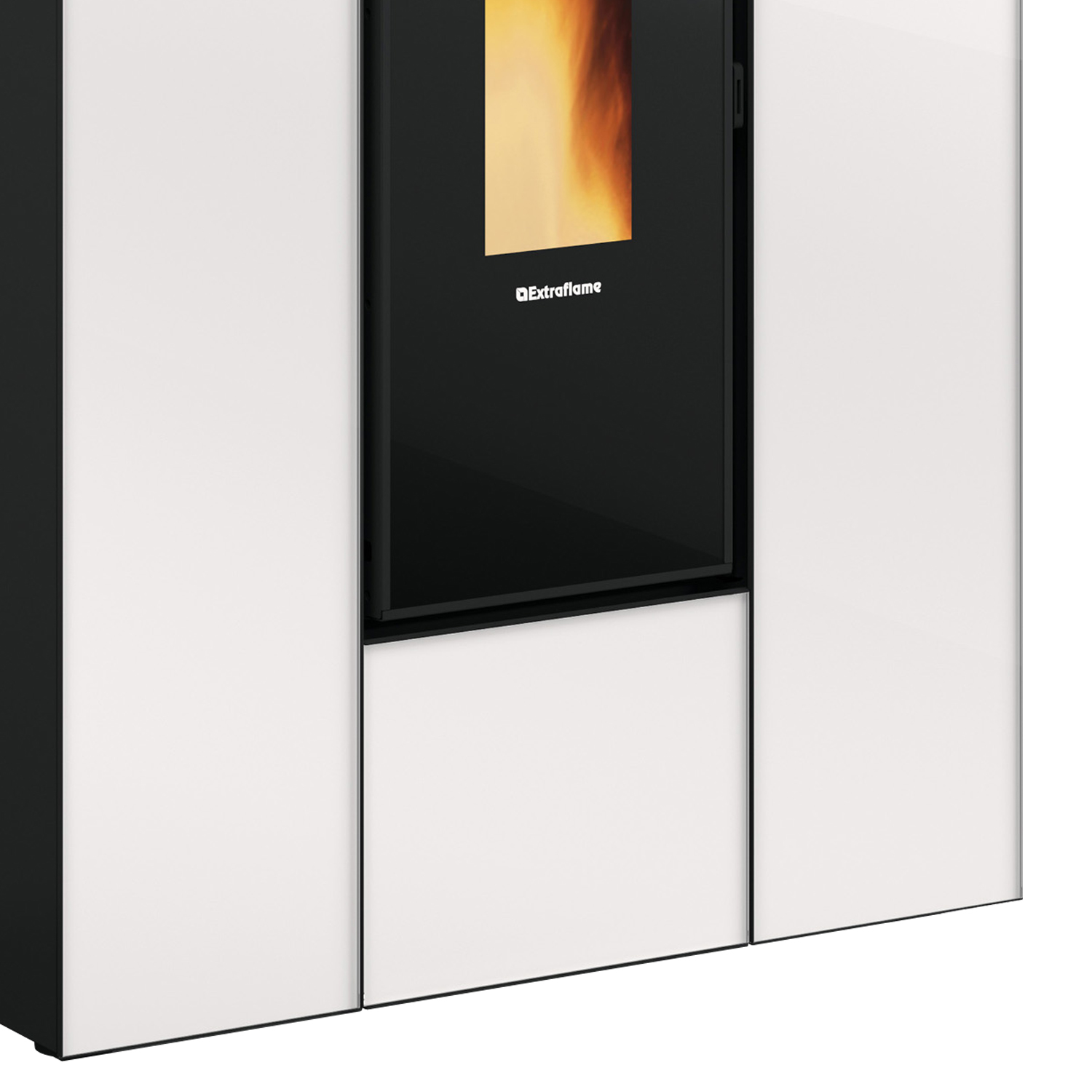 Extraflame Marilena Plus AD Crystal Poêle à granulés Blanc