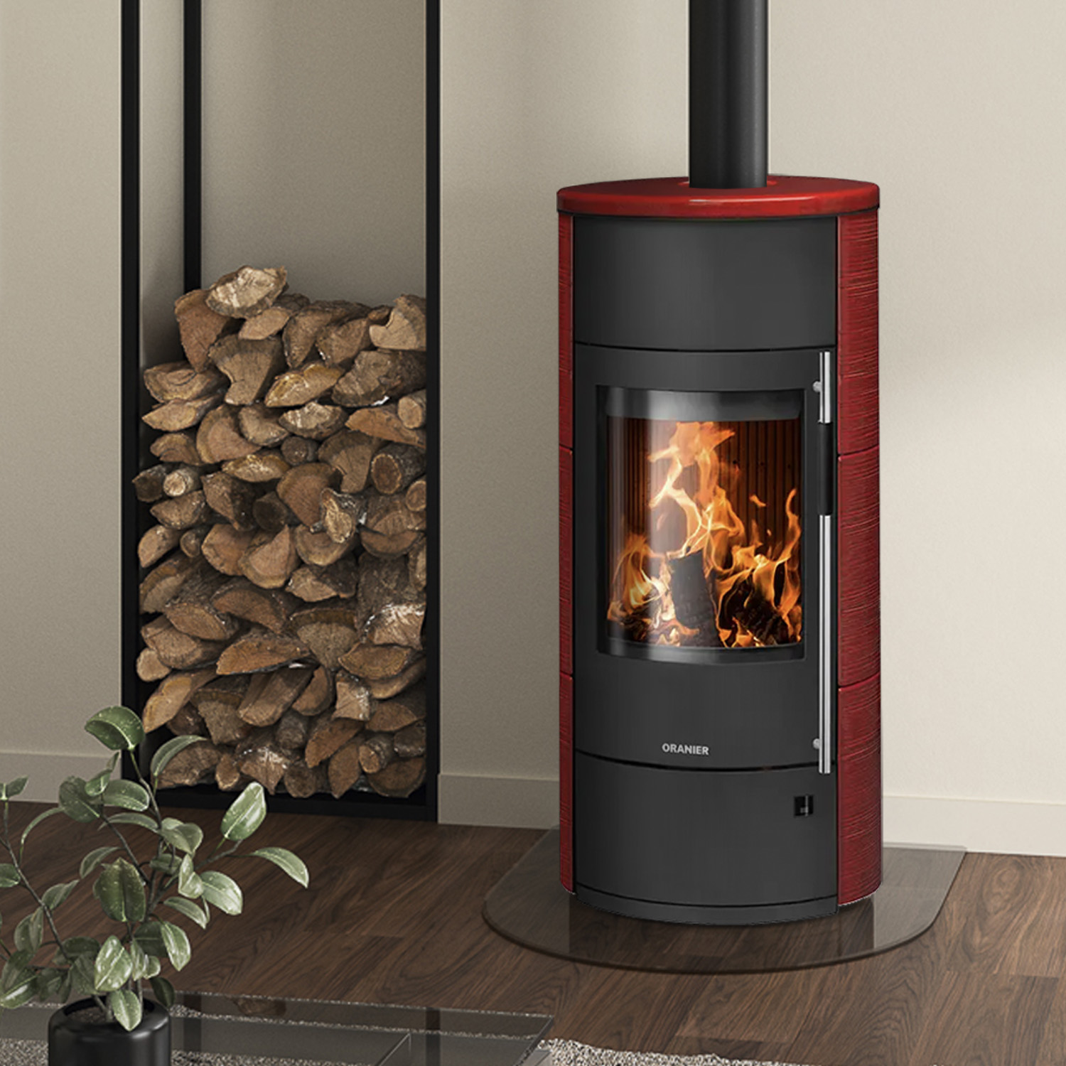 Oranier Polar Neo Aqua wasserführender Kaminofen