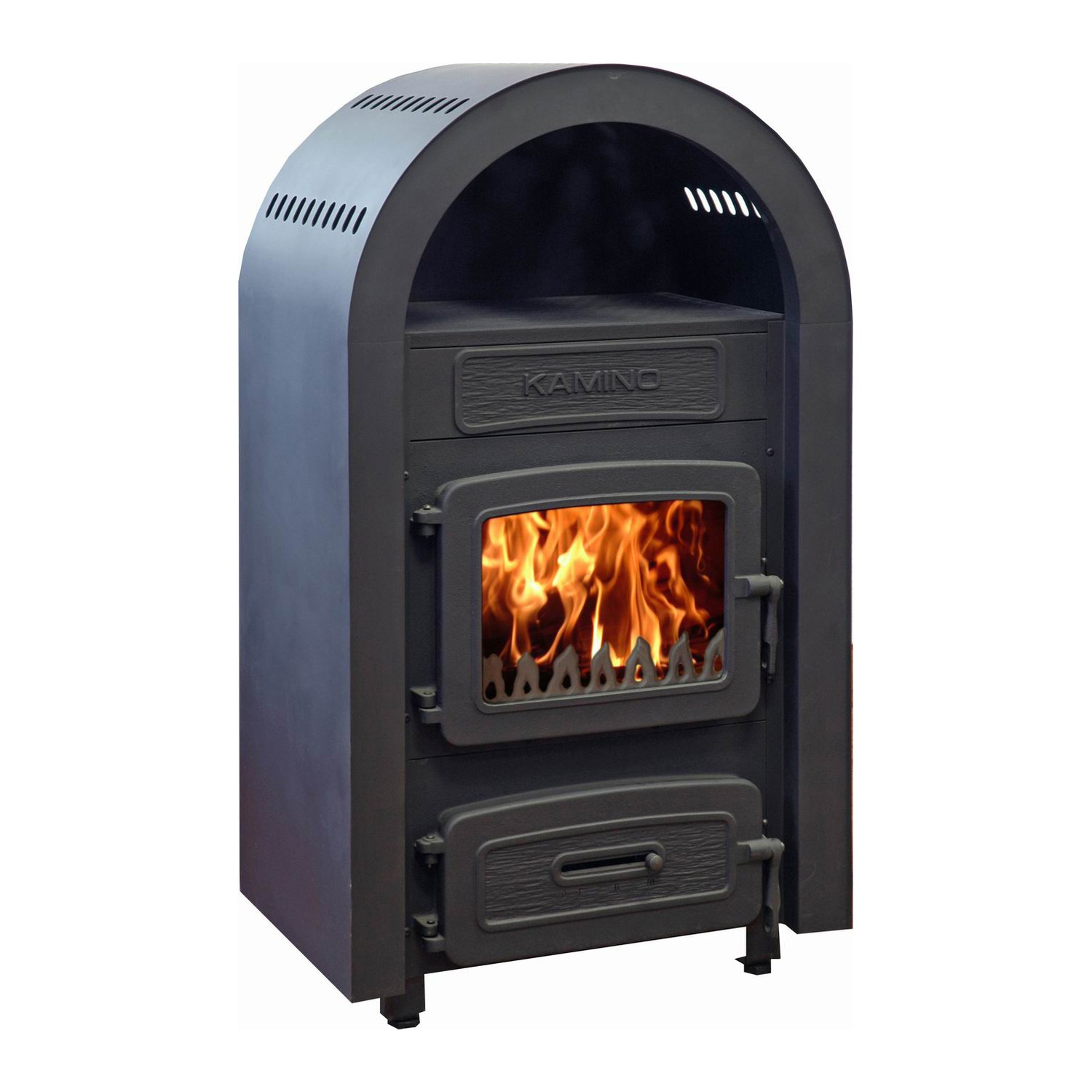 Wamsler poêle à charbon à feu continu Kamino 109-6 A