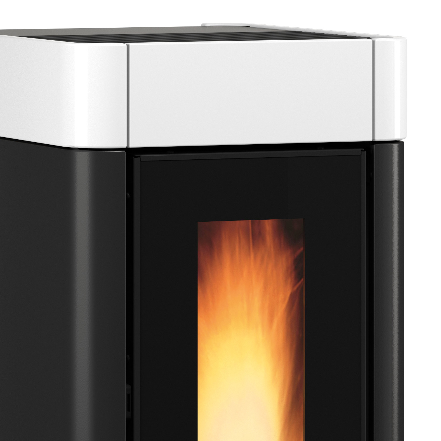 Extraflame Evolution Line Sinfony poêle à granulés acier blanc