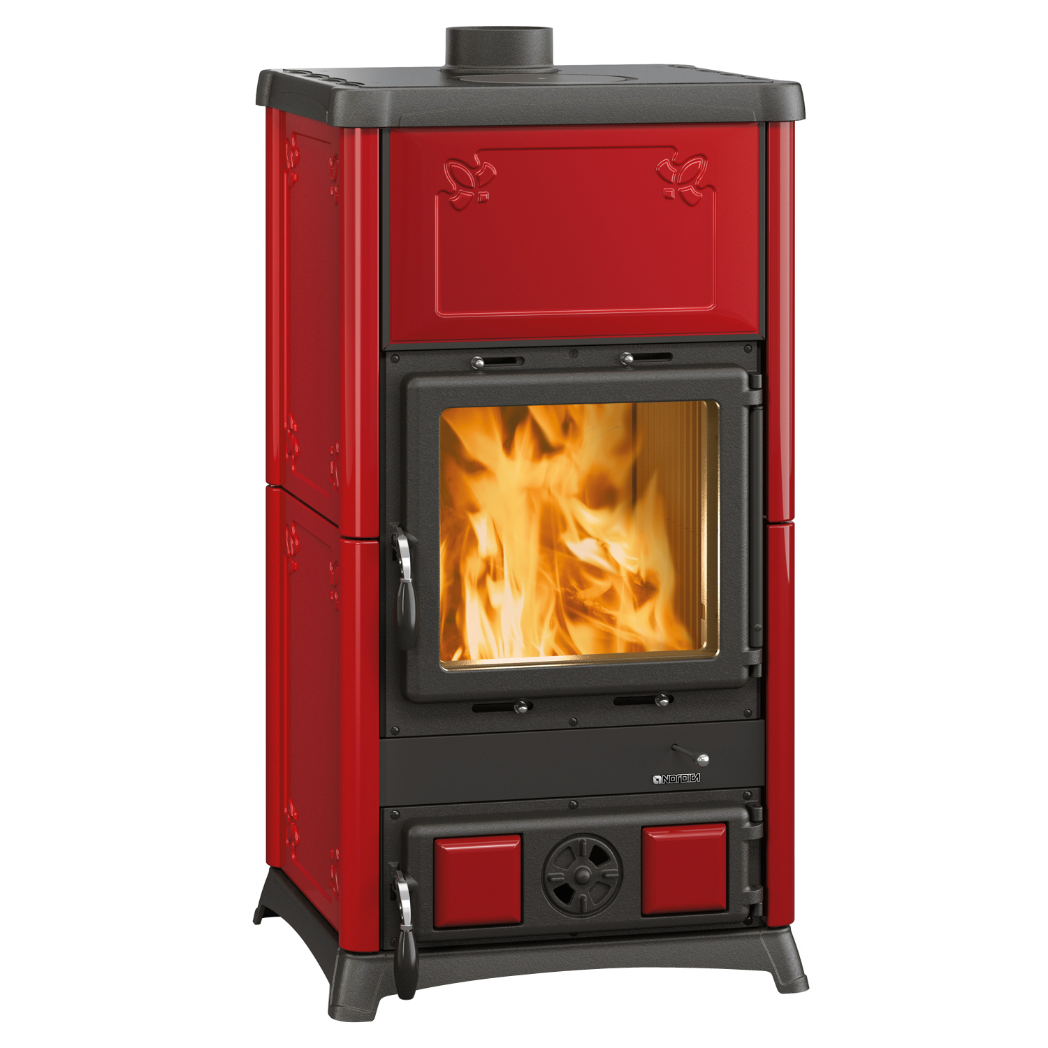 La Nordica Fedora 16, poêle à bois, Bordeaux