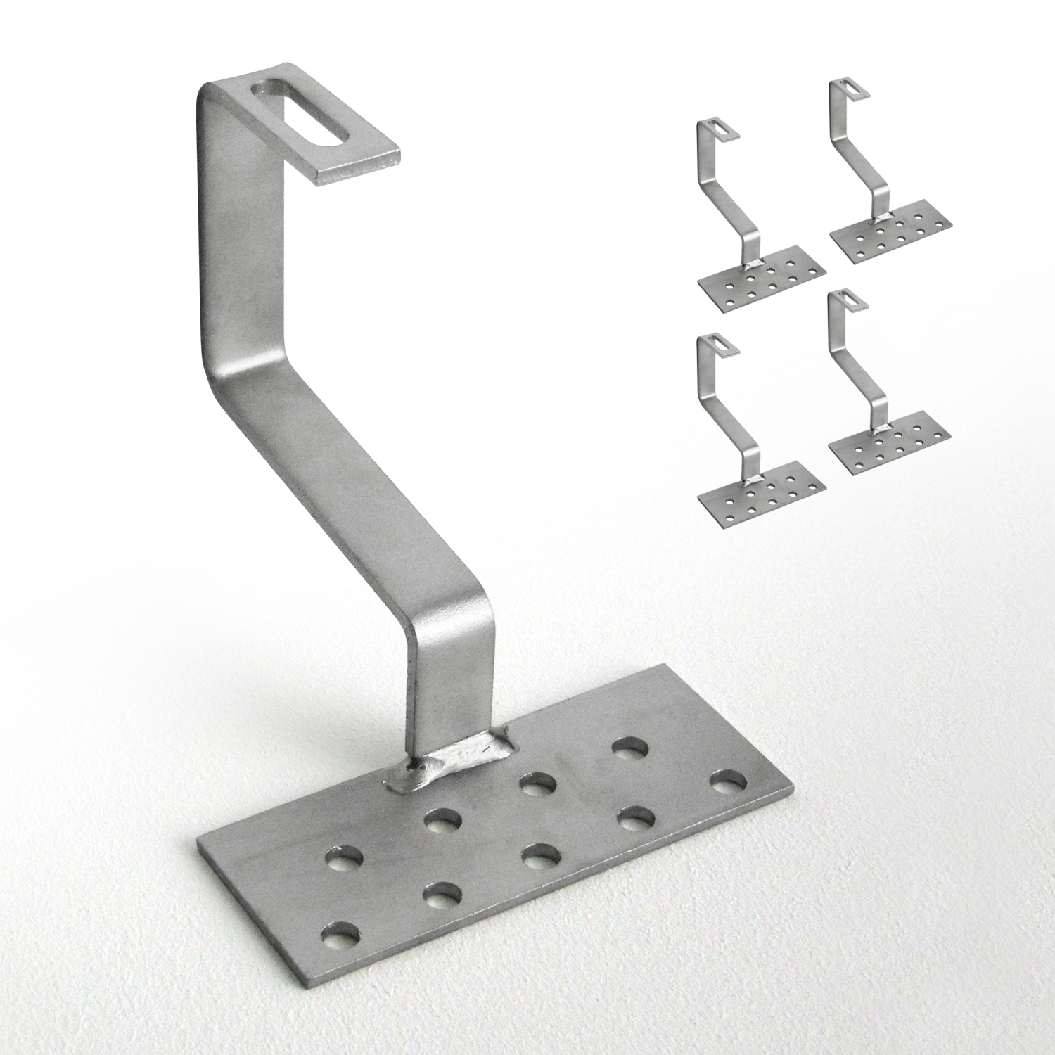 Ensemble de crochets de toit en acier inoxydable Standard 4