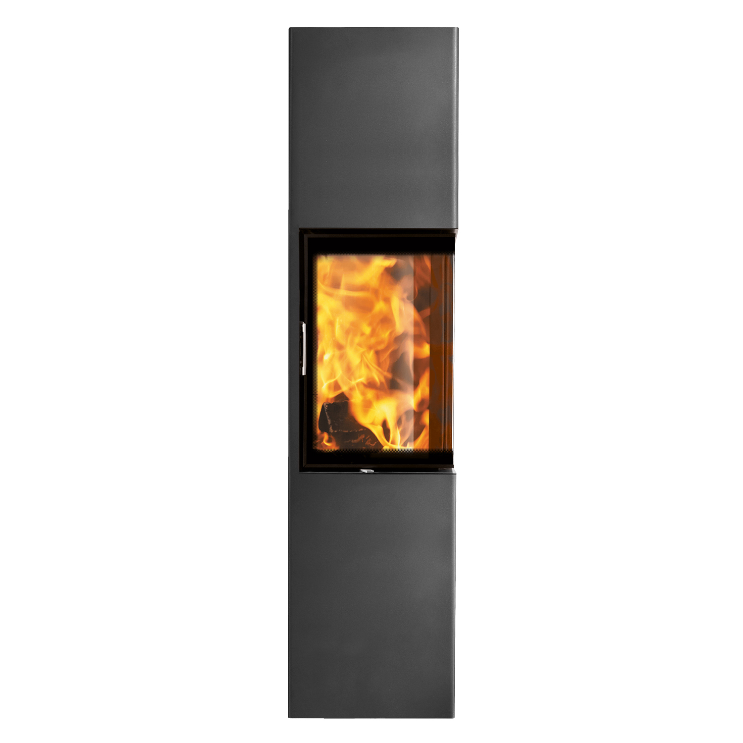 Austroflamm Slim 2.0 Poêle à bois, charnière de porte à droite