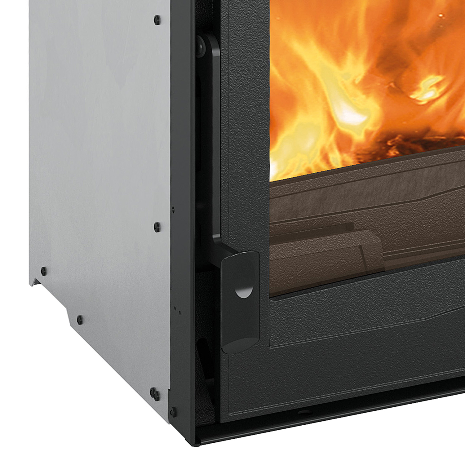 La Nordica Inserto 70 4.0 Ventilato Insert de cheminée Acier Noir