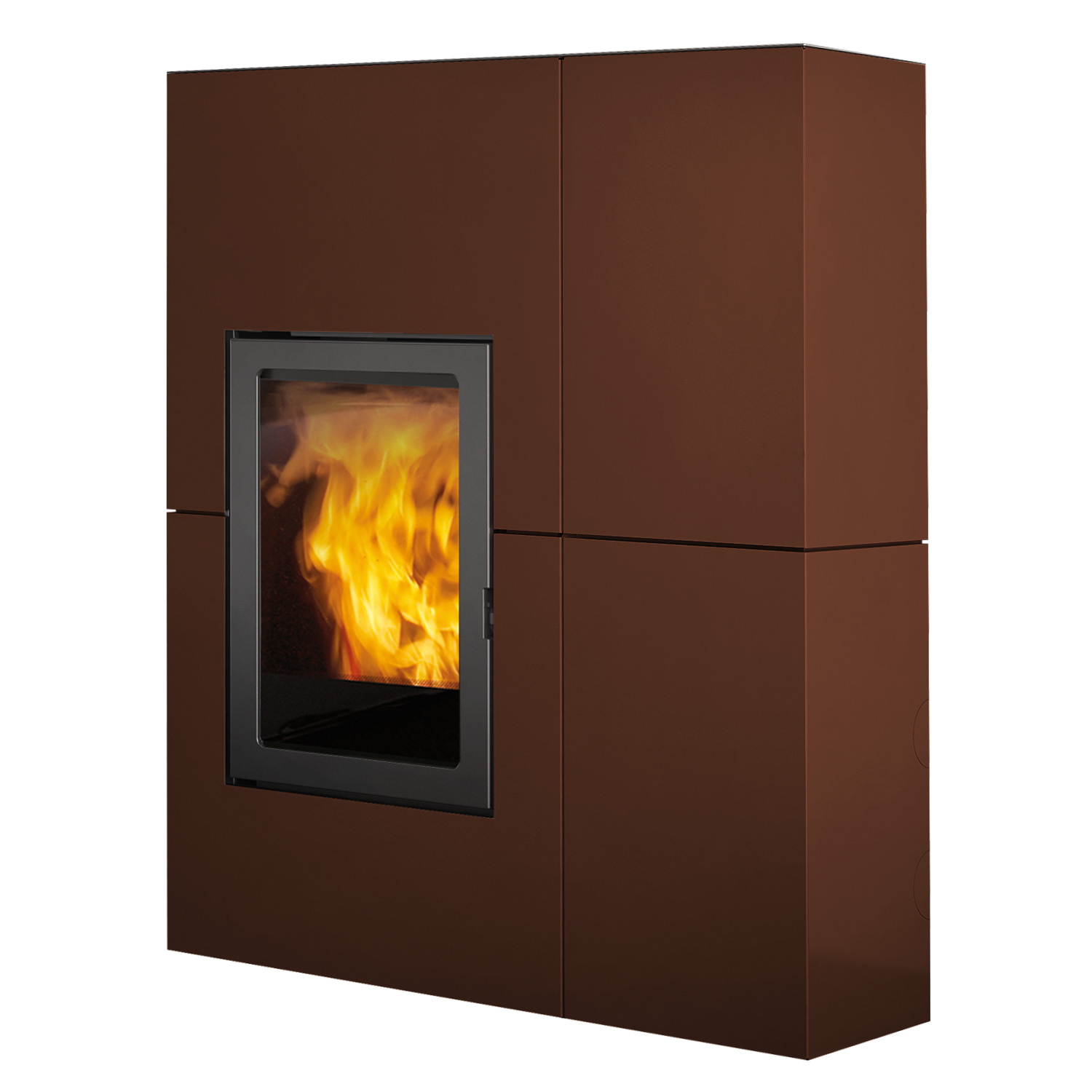 Edilkamin Blade12++ Evo poêle à granulés acier bronze