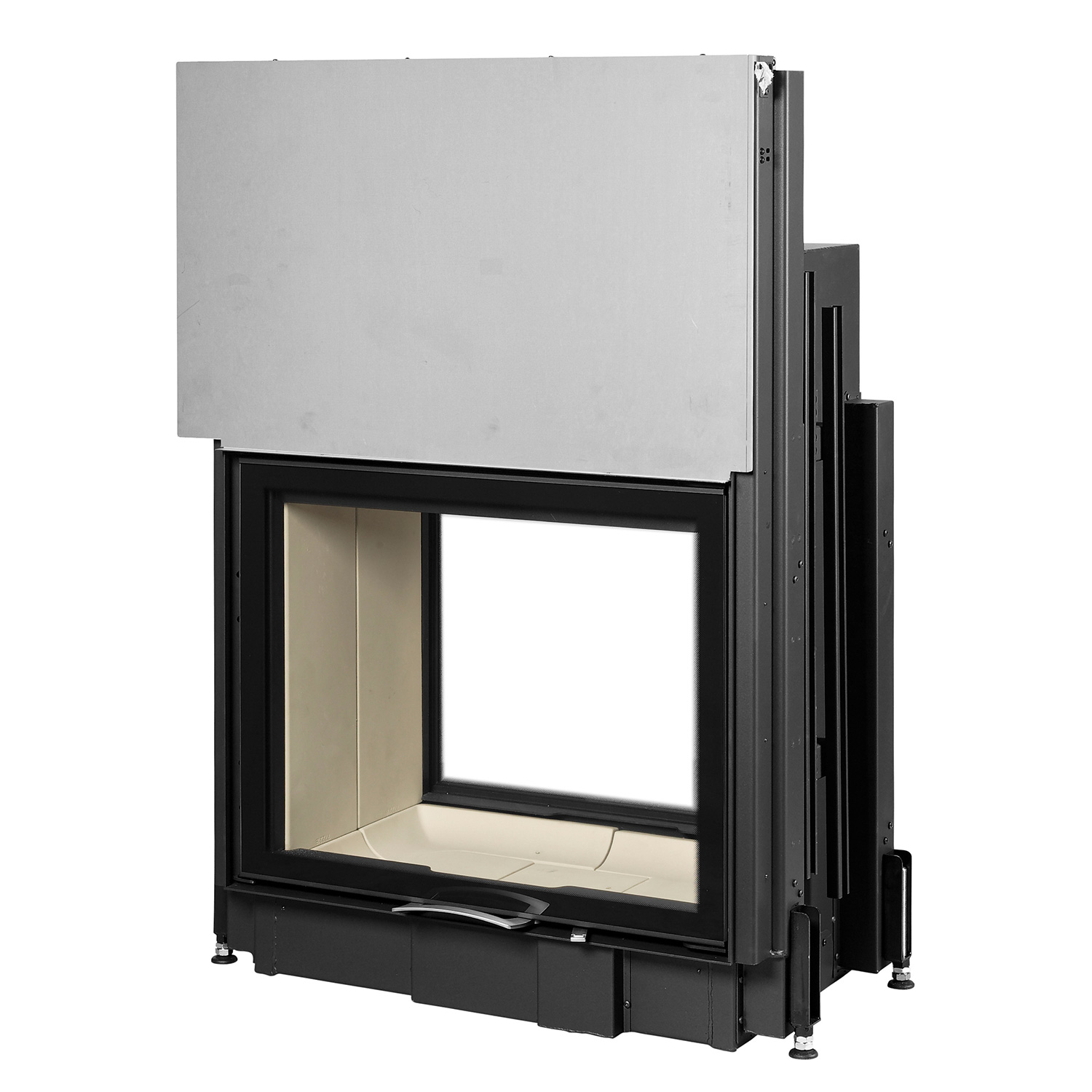Austroflamm 80x64 S II 2.0 Insert de cheminée Tunnel