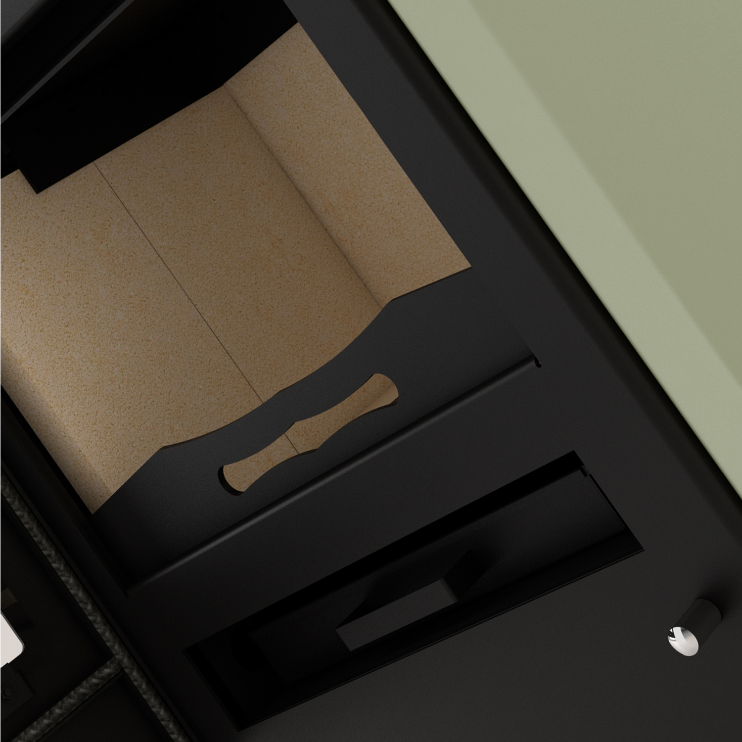 Poêle à bois HS Flamingo Espo 3 Olive