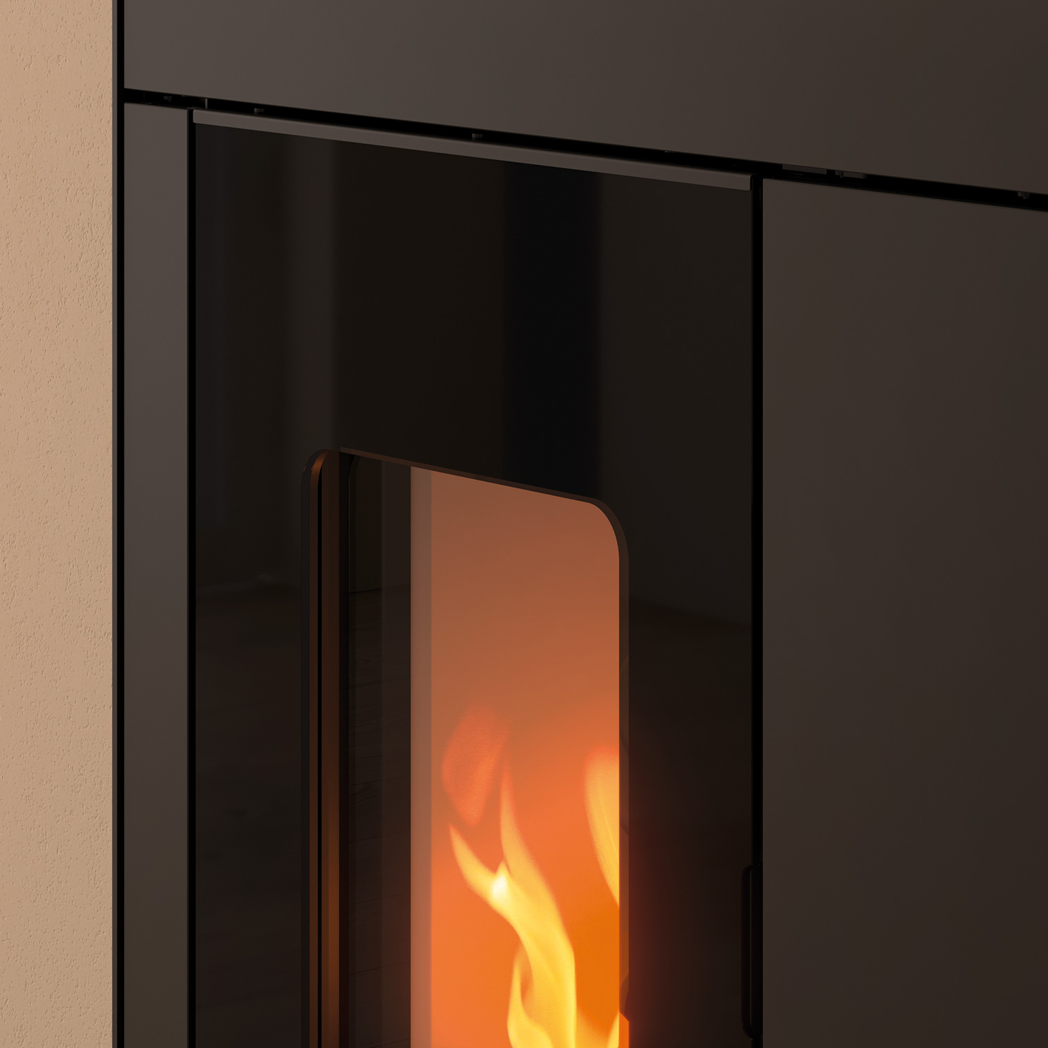 Olsberg Epana Poêle à granulés Acier Noir