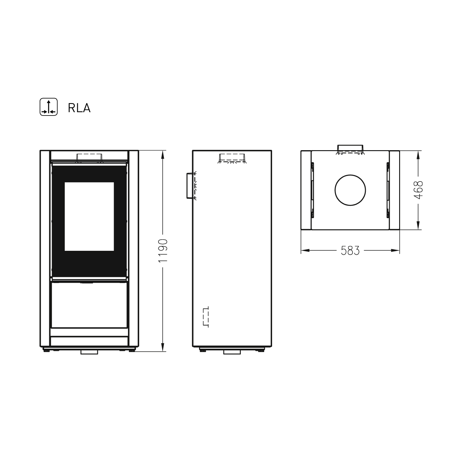 Spartherm Ambiente a7 Poêle à bois Nero