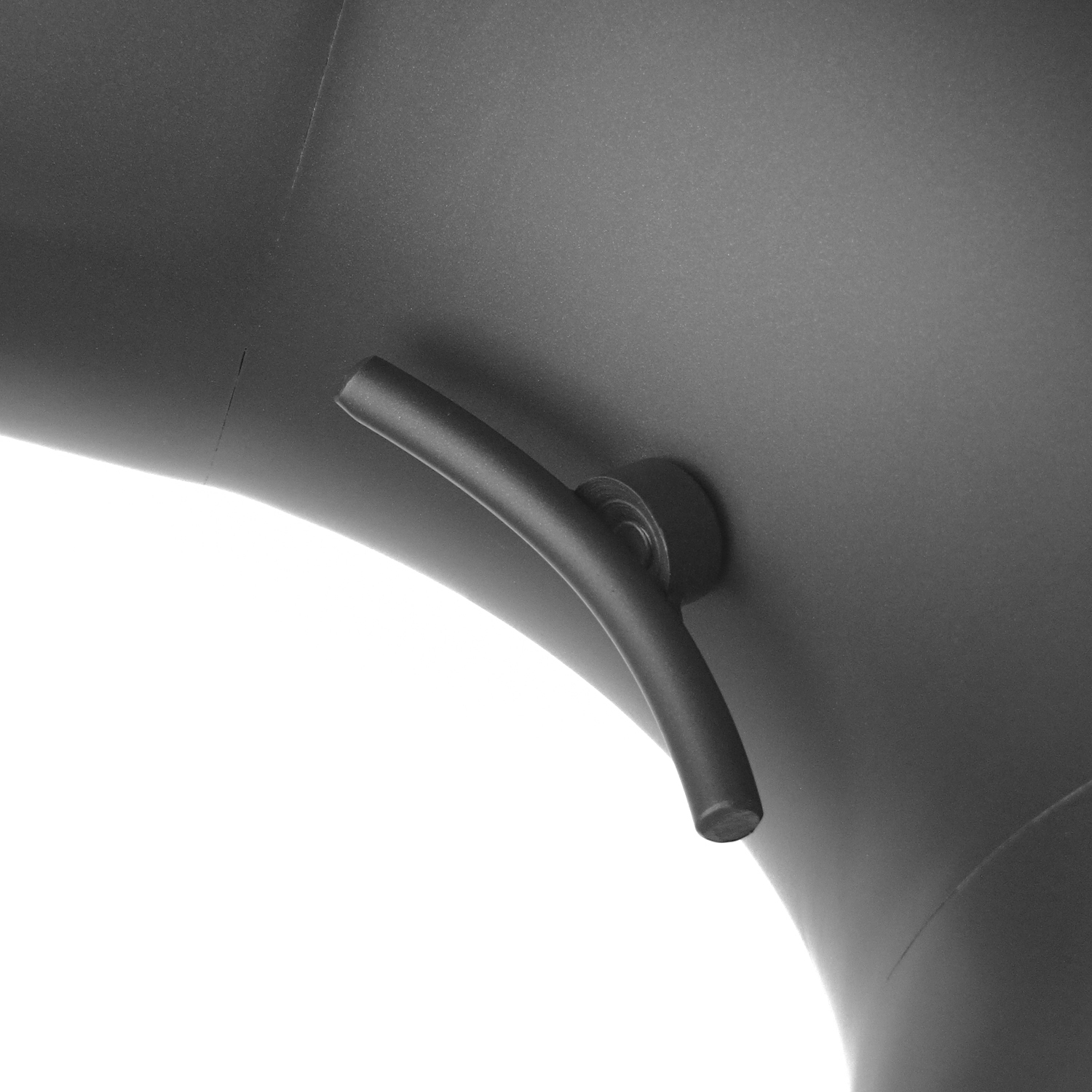 Coude de conduit de fumée Raik / Tuyau de poêle 150mm - 90° tiré gris fonte