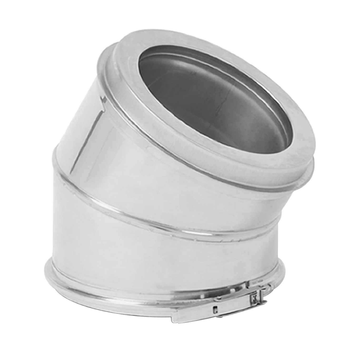 Opsinox conduit de cheminée en acier inoxydable 180mm coude 30° BO3