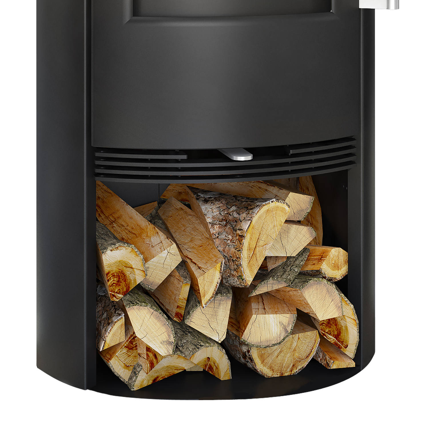 Poêle à bois TermaTech TT21R Acier Noir