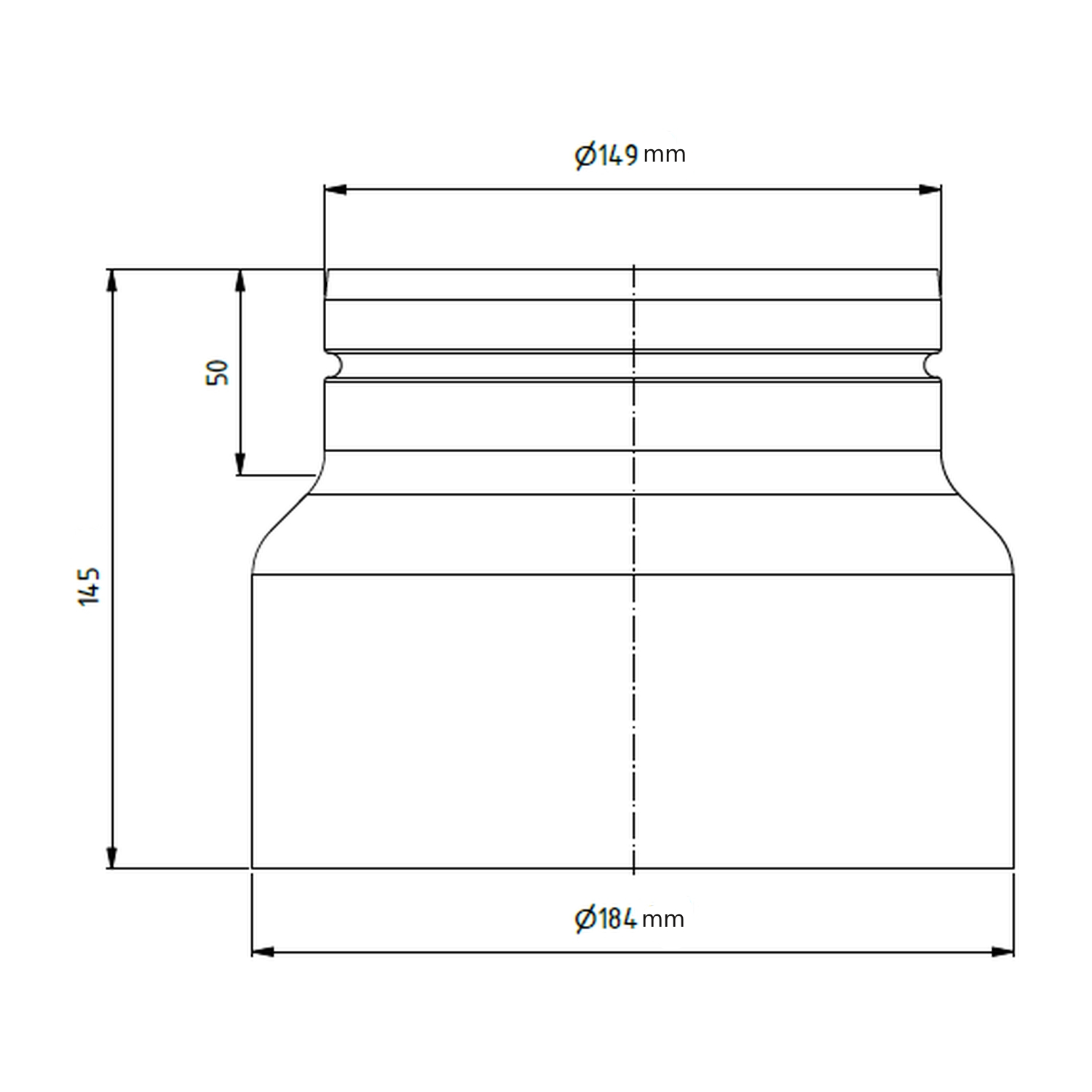 Raik réduction LS diamètre 180