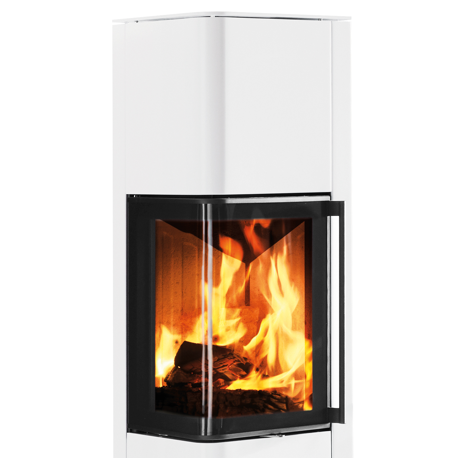 Spartherm Cubo L RLU Poêle à bois Blanc